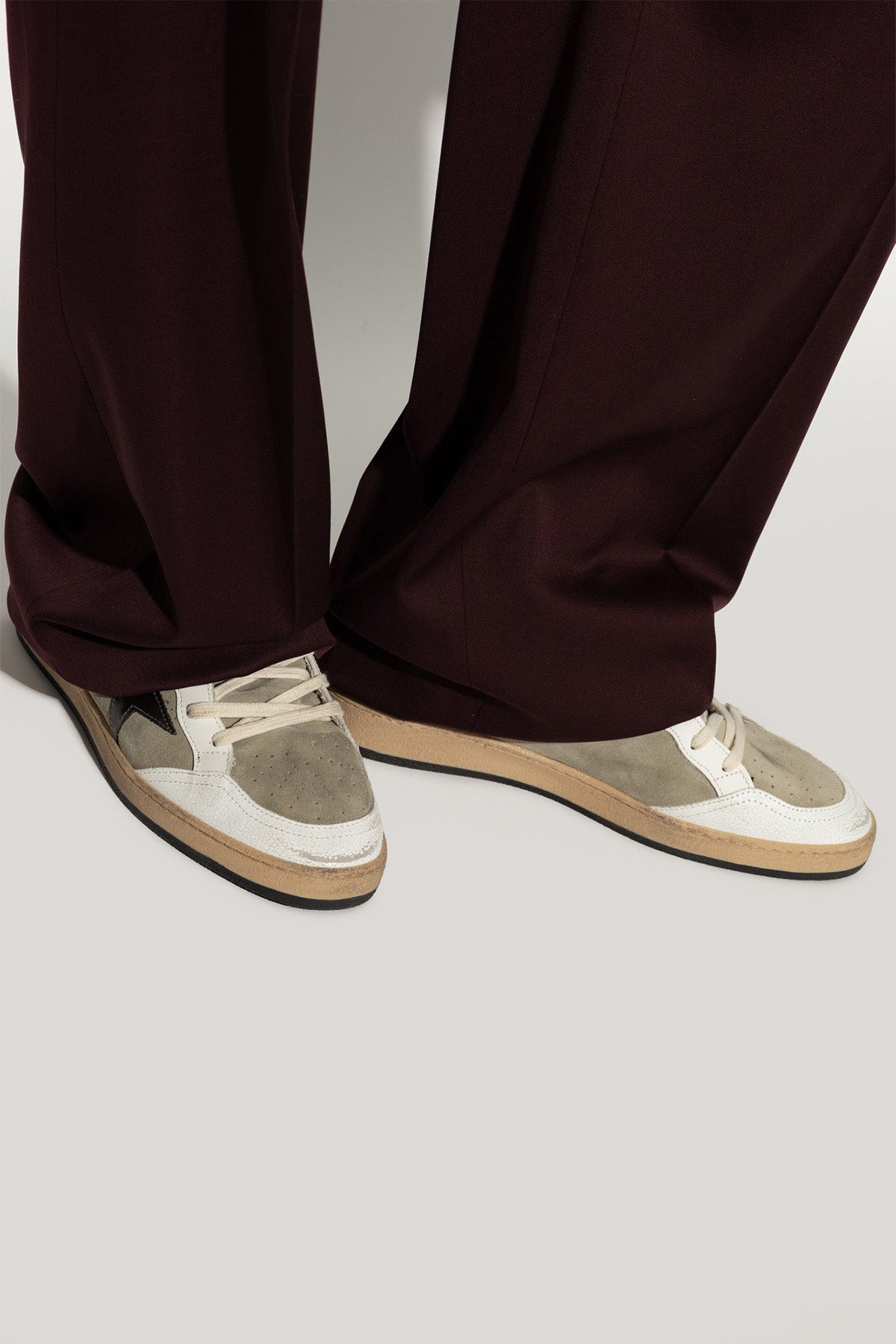 Golden Goose Ball-Star Süet Sneaker Ayakkabı