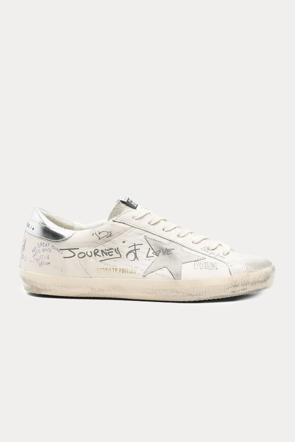 Golden Goose Super-Star Deri Sneaker Ayakkabı GMF00101 F006889 10273