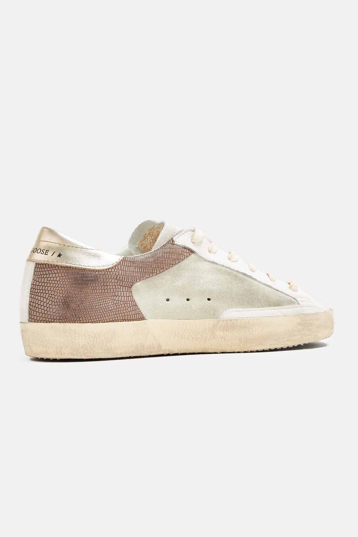 Golden Goose Super-Star Nubuk Deri Sneaker Ayakkabı