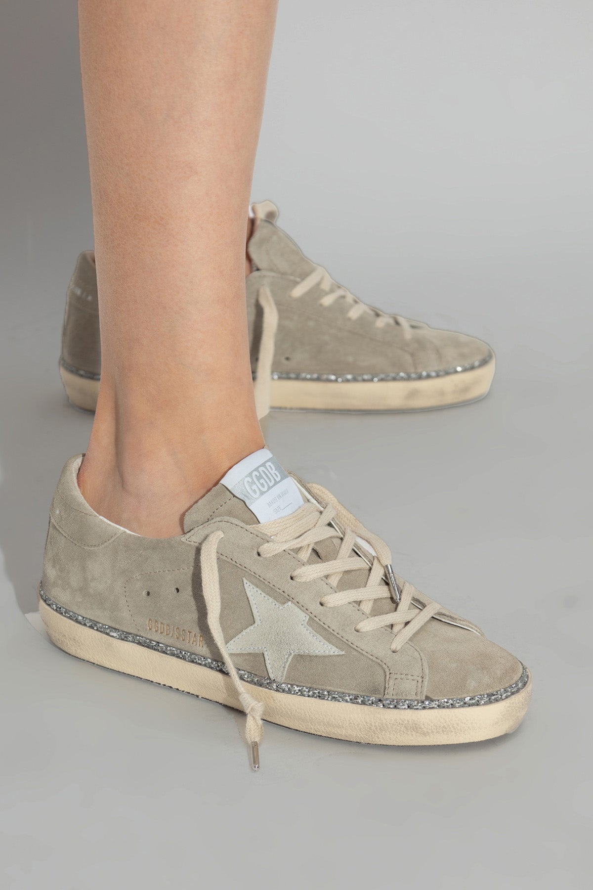 Golden Goose Super-Star Nubuk Deri Sneaker Ayakkabı