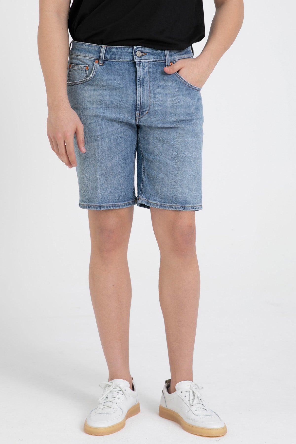 Dondup Regular Fit Streç Derick Denim Şort