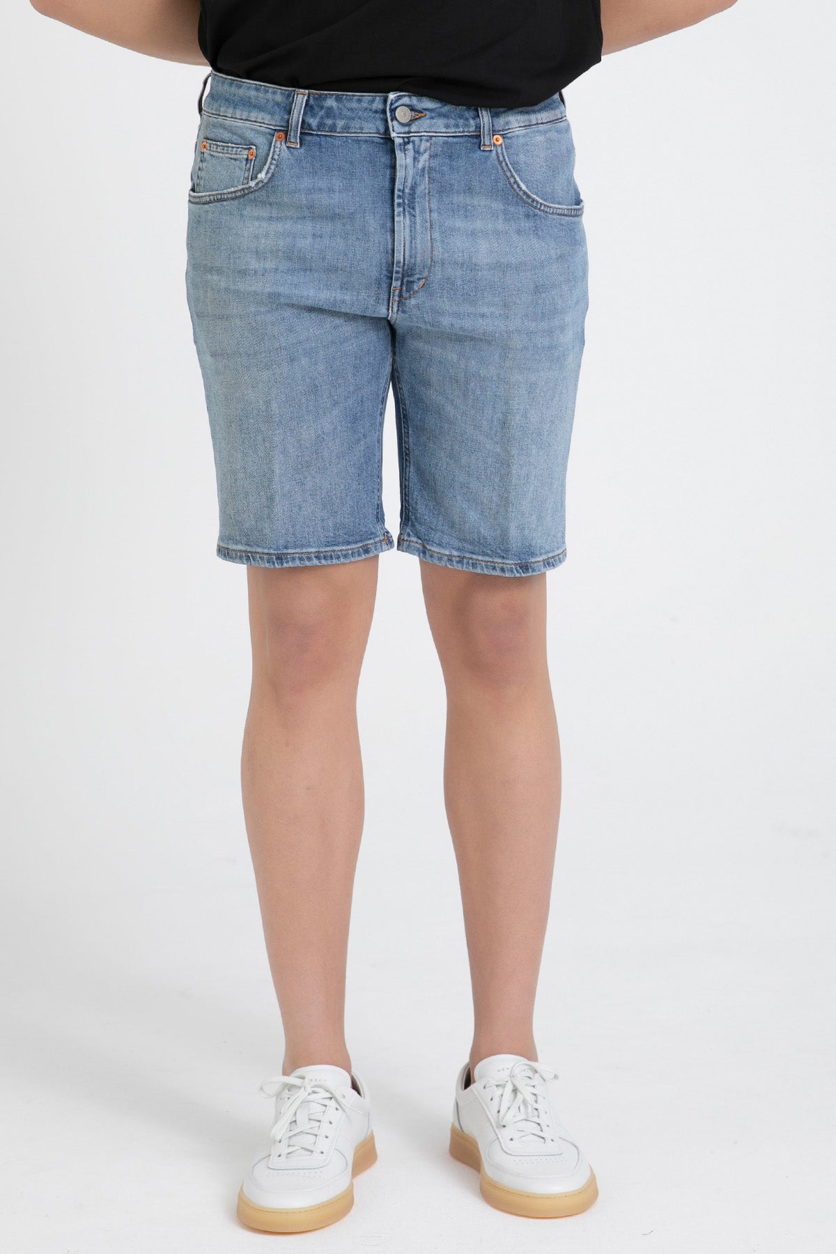 Dondup Regular Fit Streç Derick Denim Şort