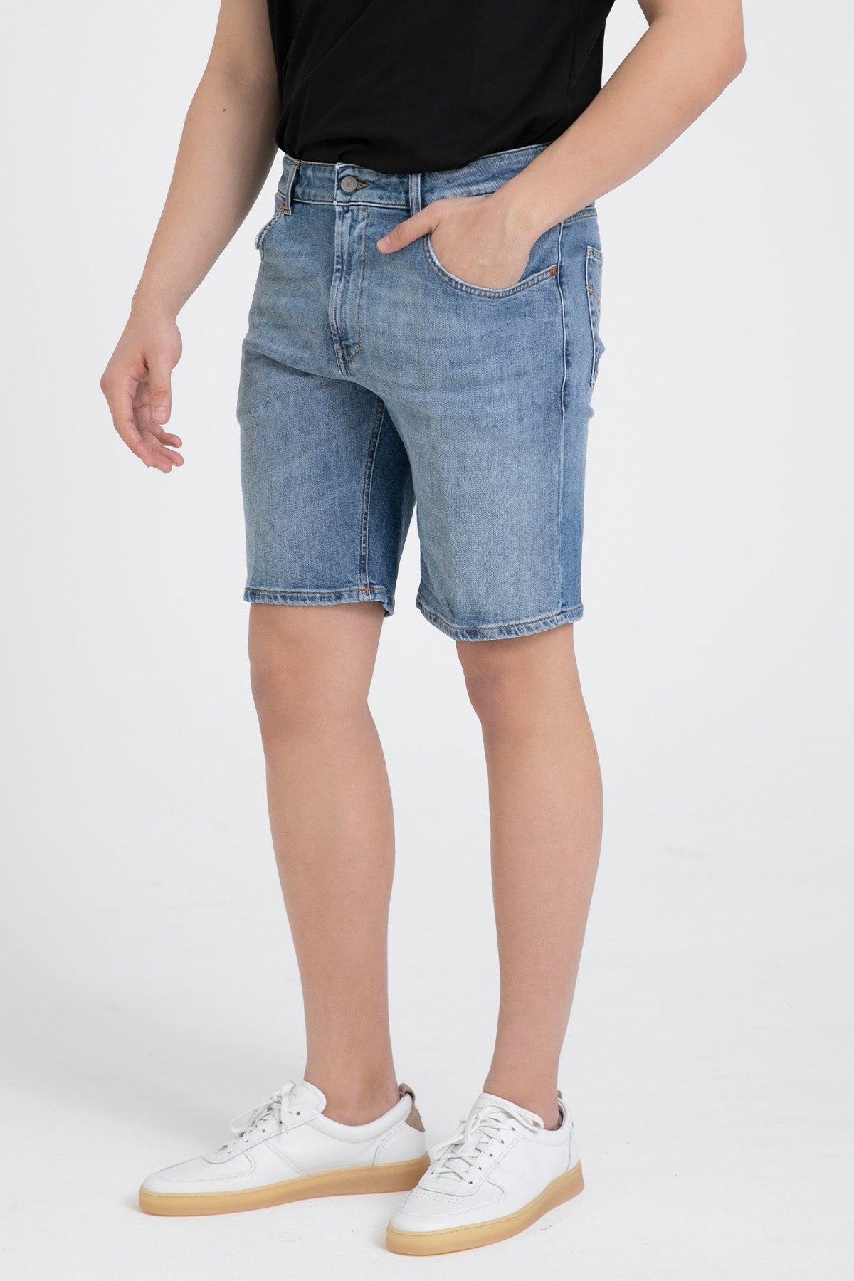 Dondup Regular Fit Streç Derick Denim Şort