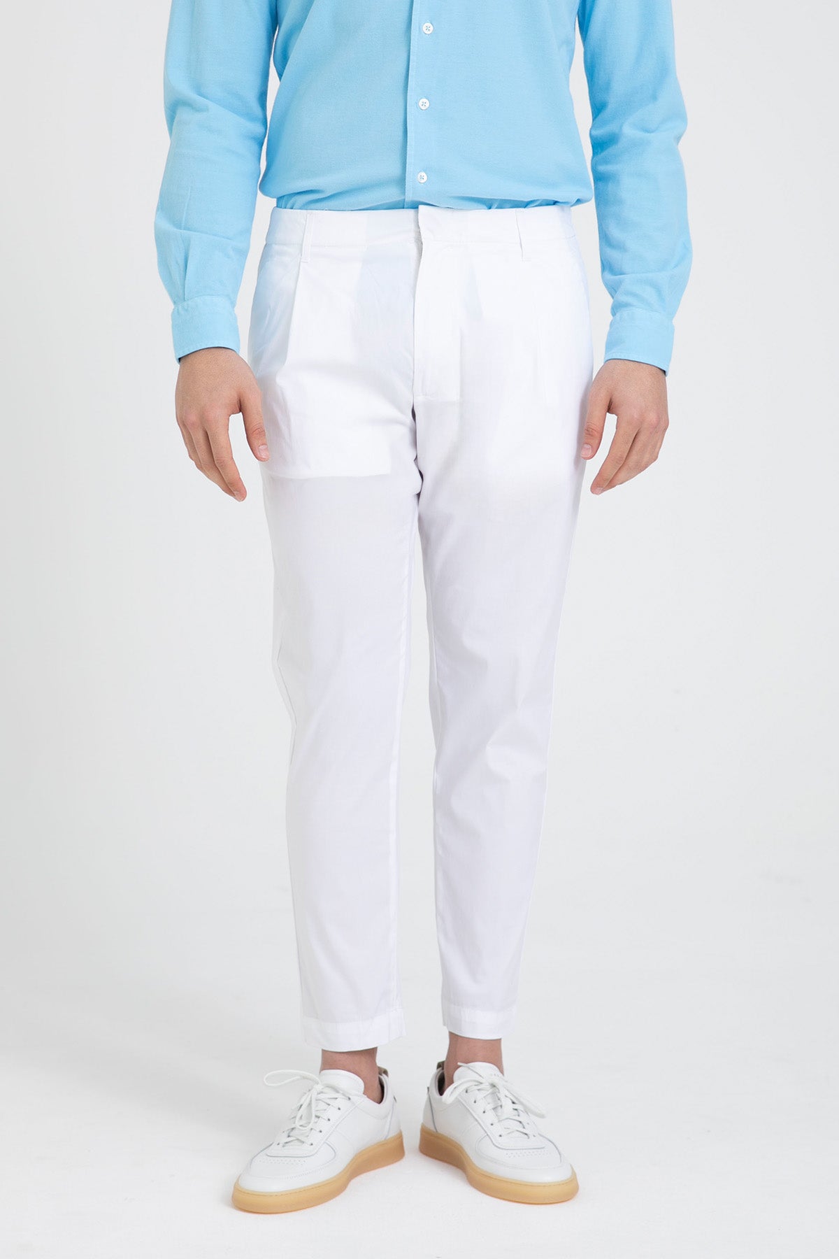 Dondup Havuç Kesim Tek Pile Yandan Cepli Pantolon