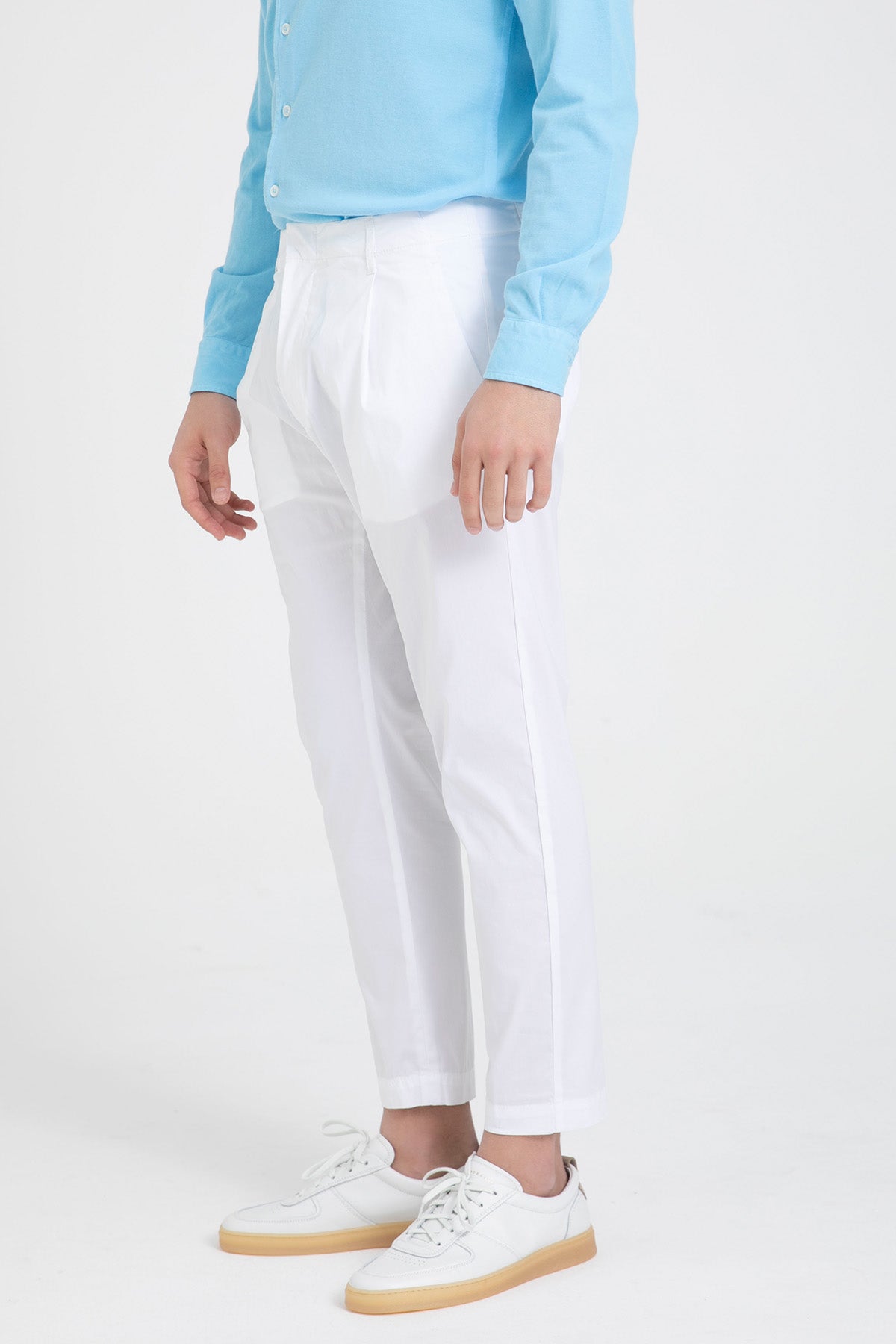 Dondup Havuç Kesim Tek Pile Yandan Cepli Pantolon