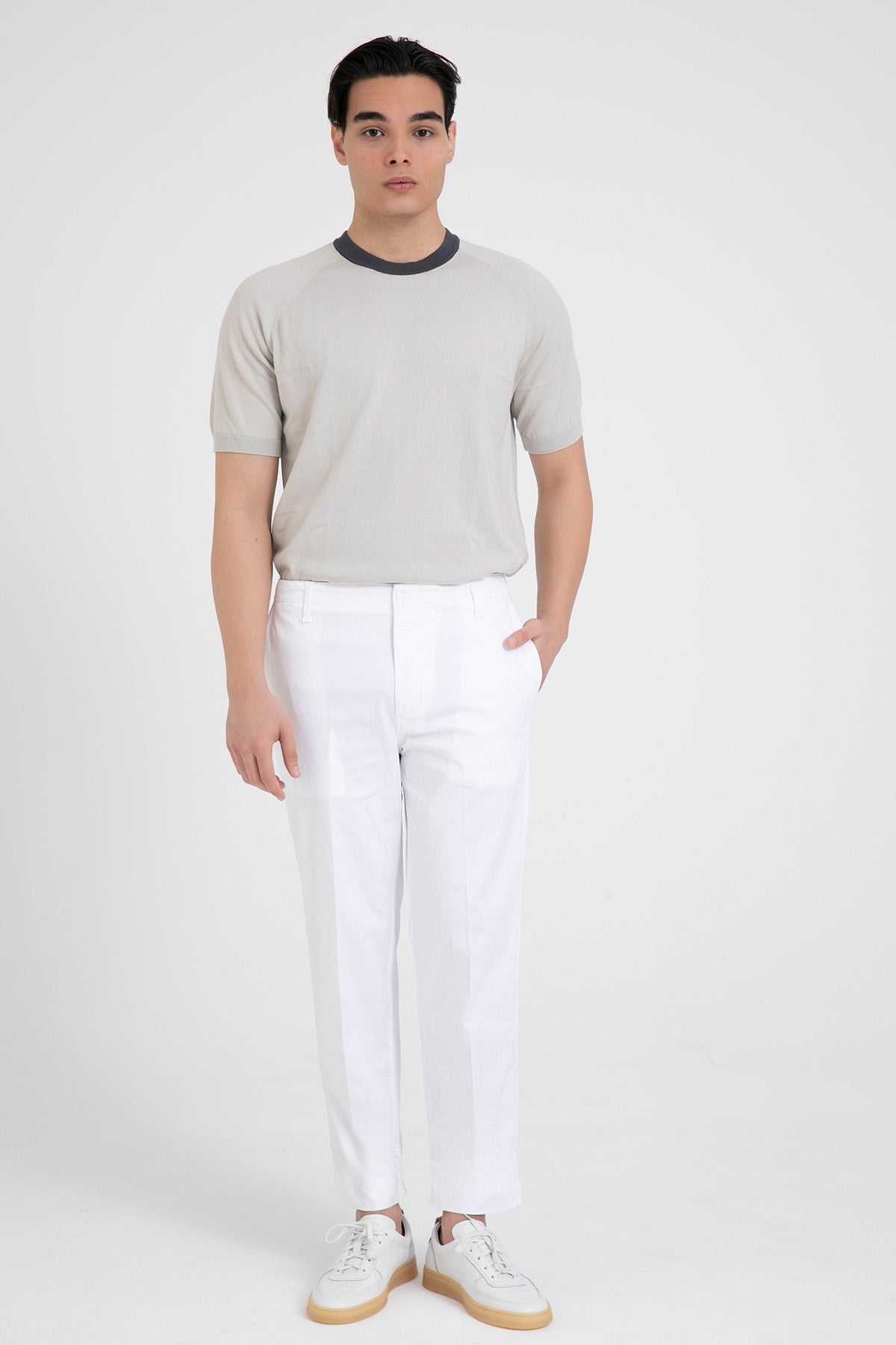 Dondup Slim Fit Yandan Cepli Streç Pantolon