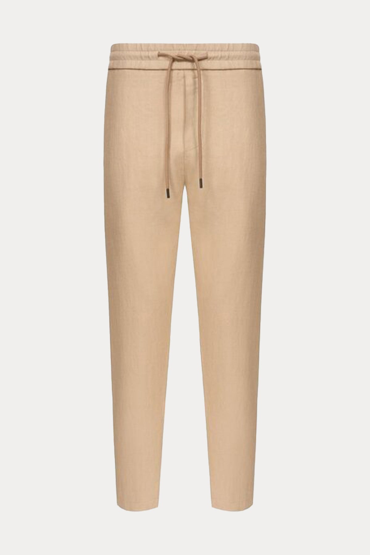 Dondup Regular Fit Beli Lastikli Keten Jogger Pantolon