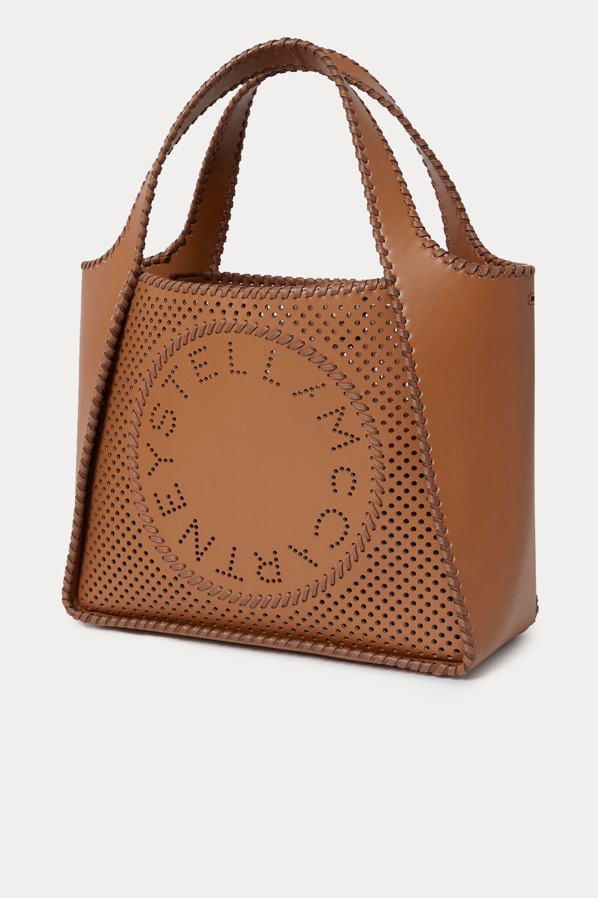 Stella Mccartney Crossbody Lazer Kesim Delikli Omuz Çantası