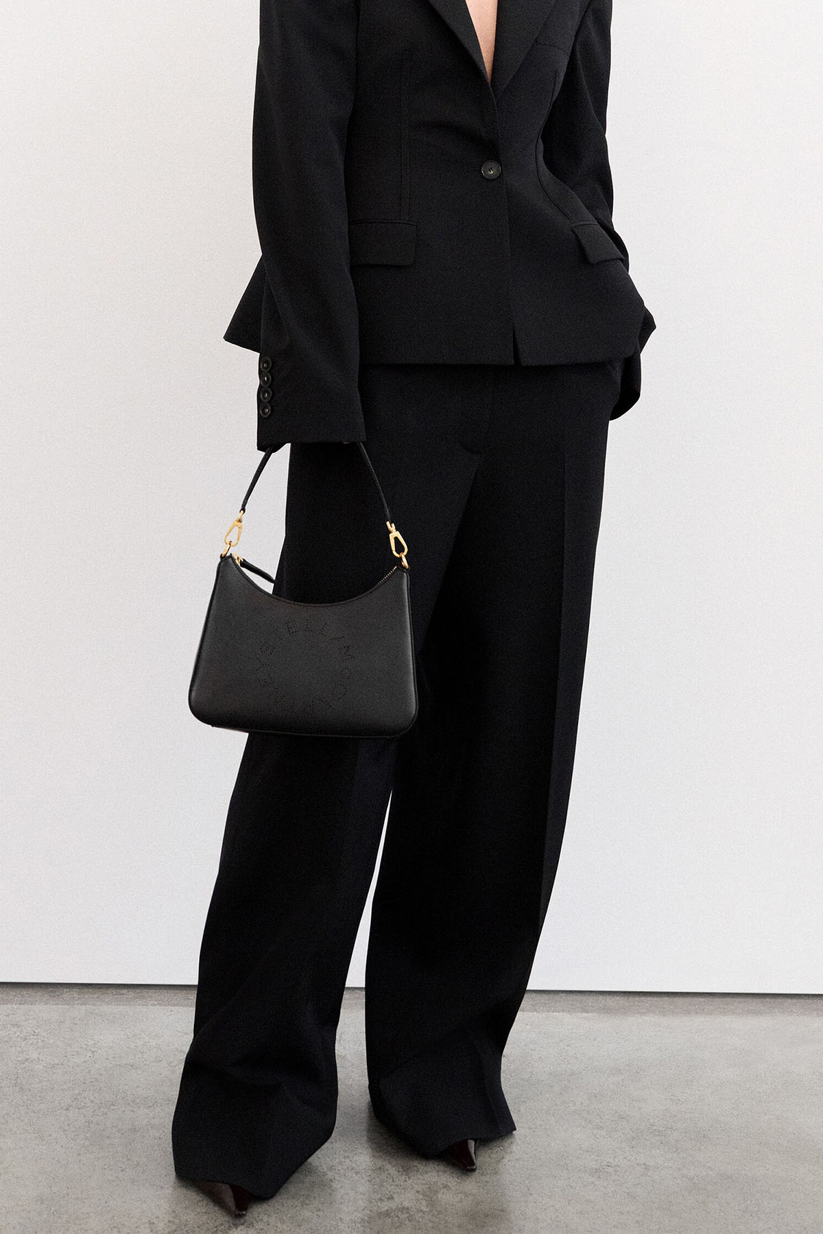 Stella Mccartney Logolu Small Omuz Çantası