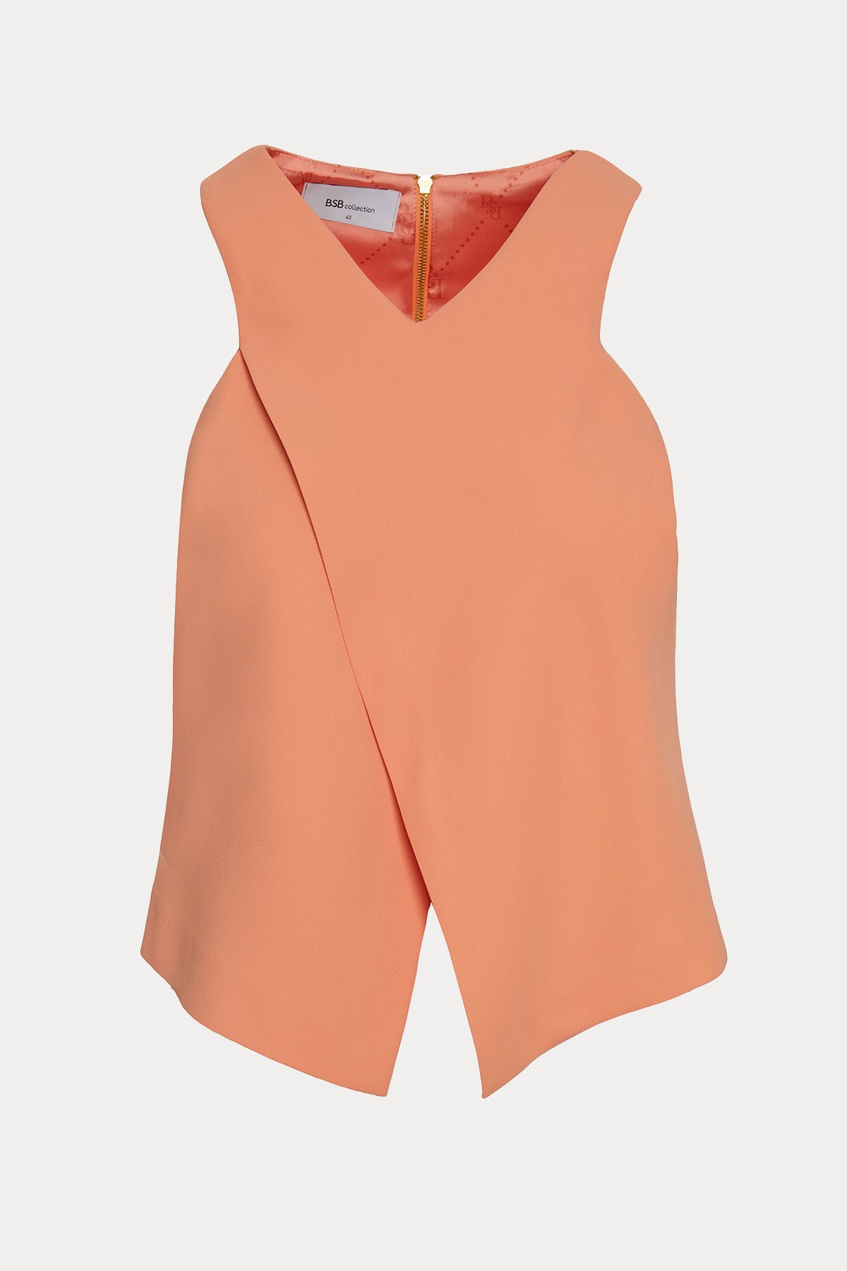 Bsb Regular Fit Çapraz Tasarım Crop Bluz