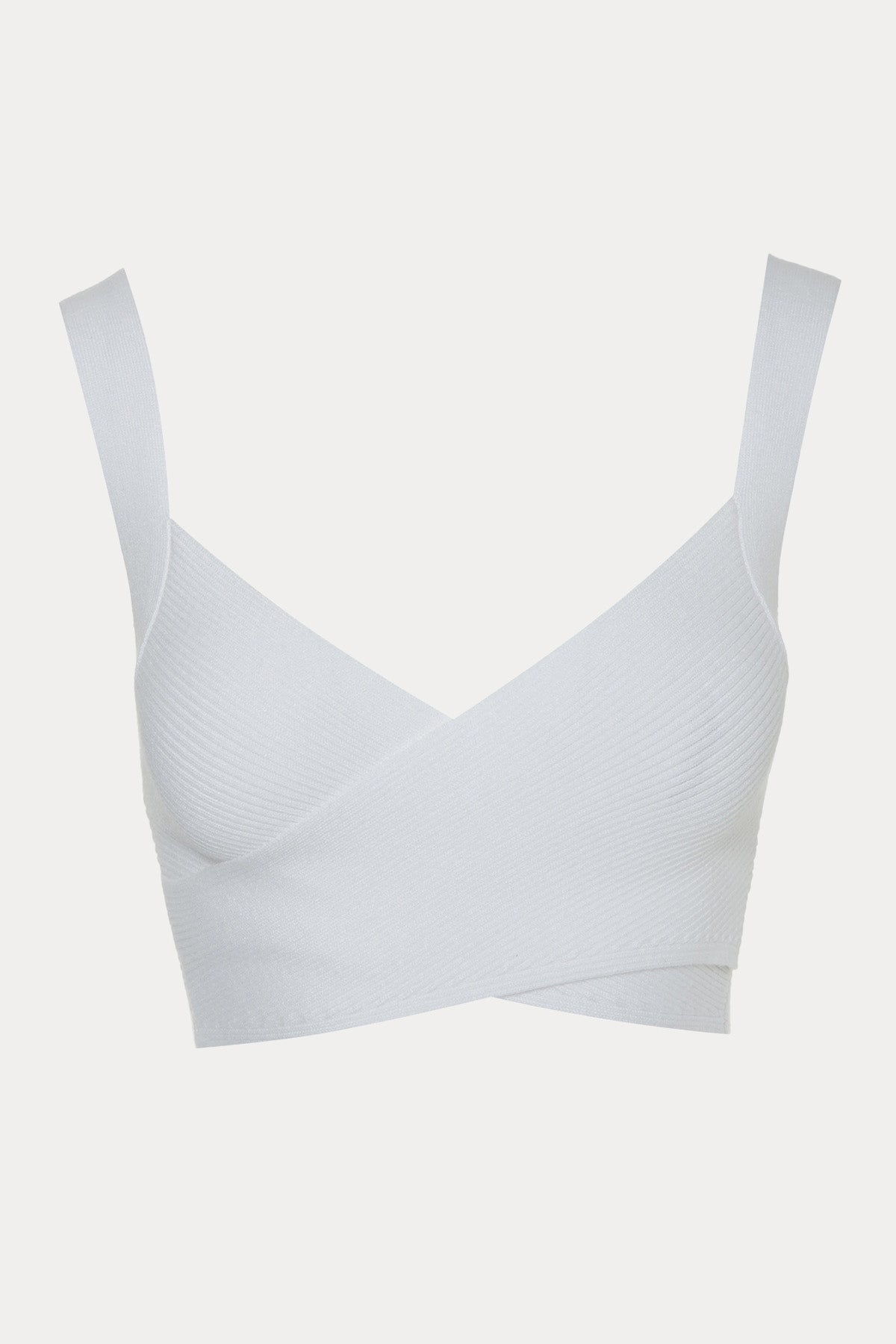 Bsb Streç Crop Bluz