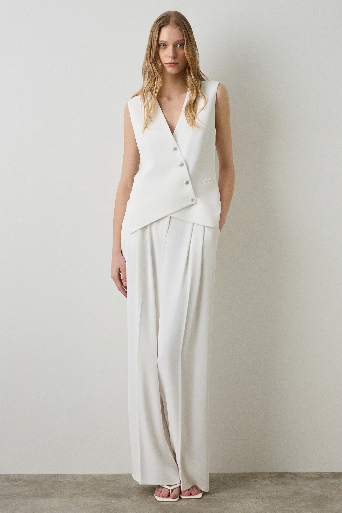 Bsb Regular Fit Kruvaze Yelek