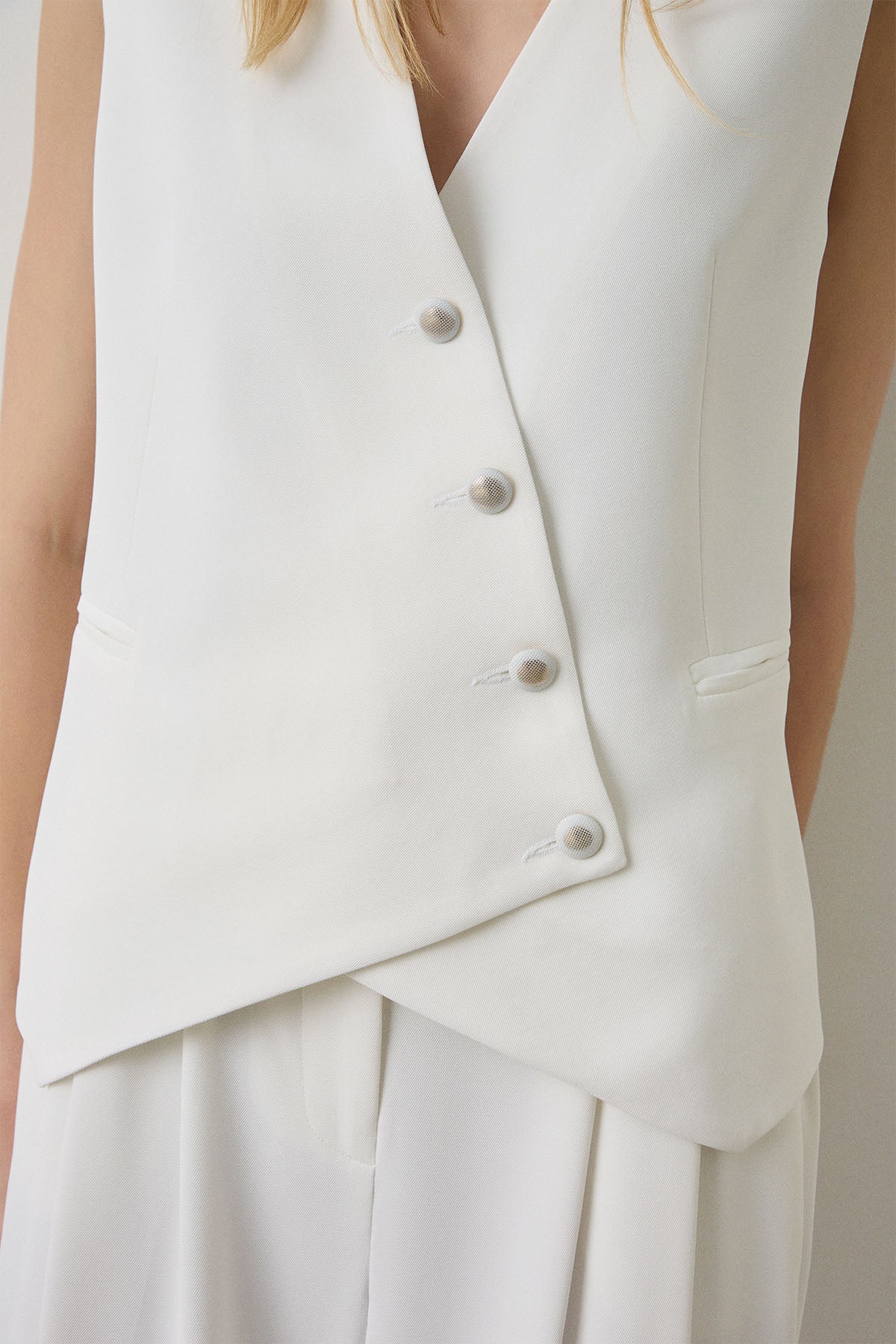 Bsb Regular Fit Kruvaze Yelek