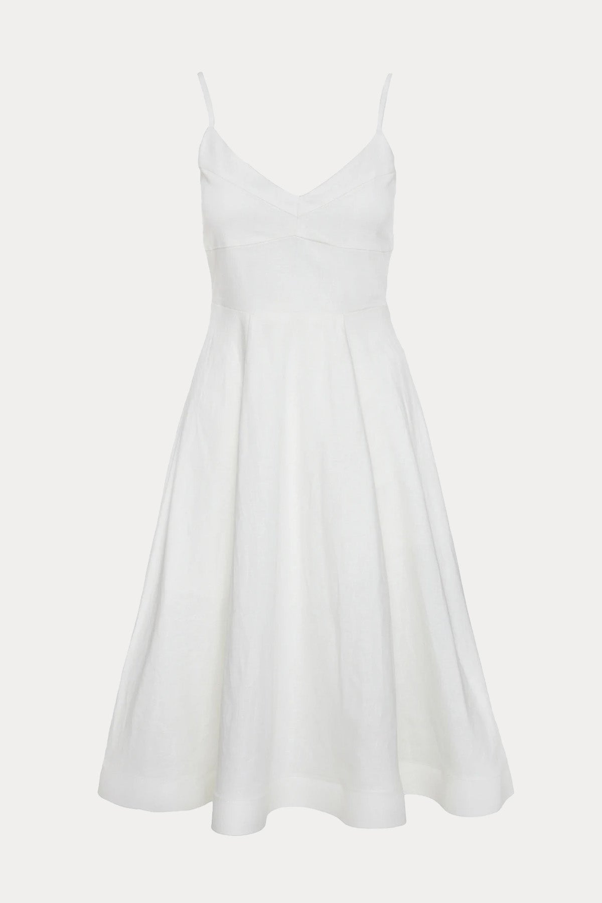 Lynne Askılı Midi Elbise