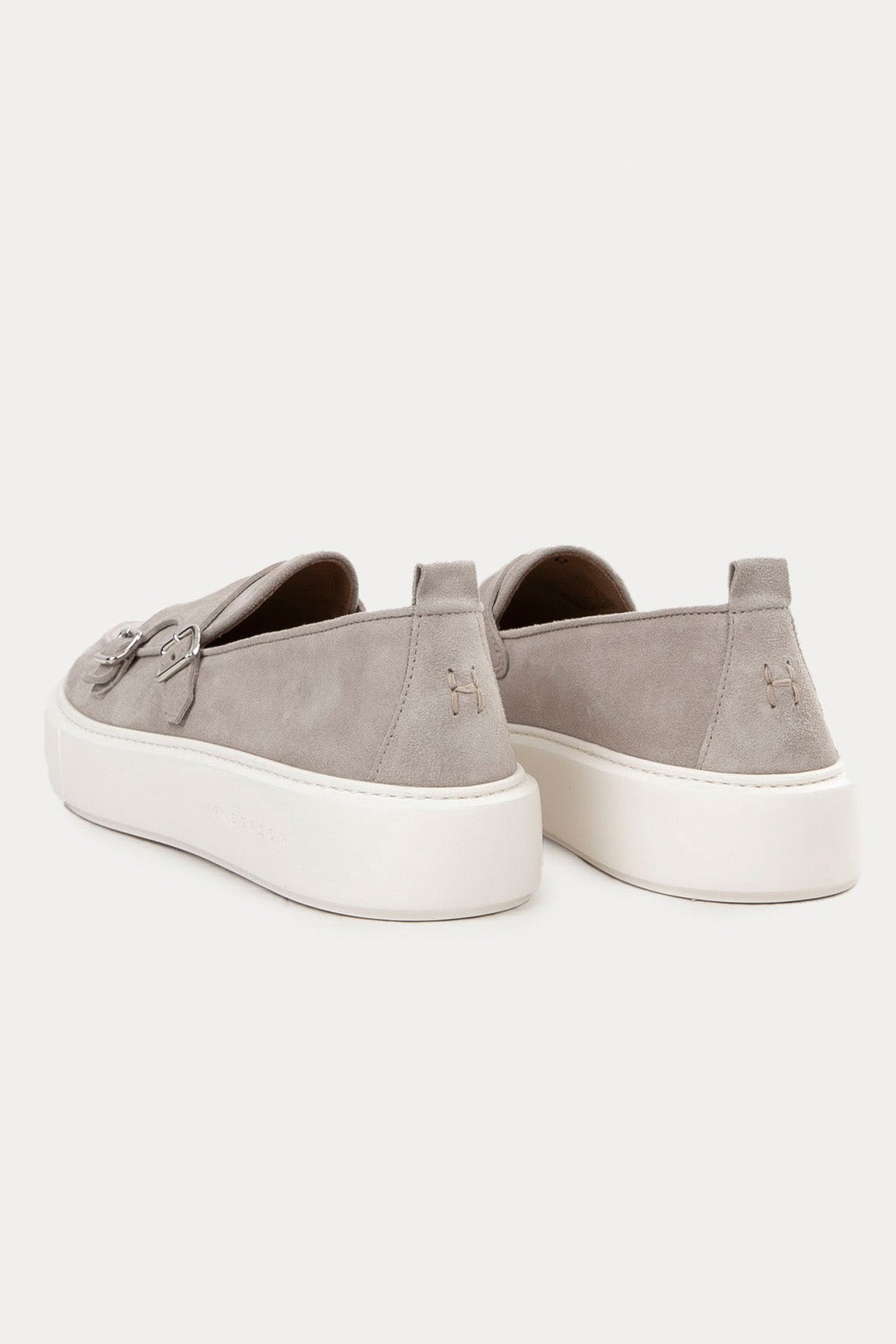 Henderson Tim Çift Tokalı Extralight Deri Monk Loafer Ayakkabı