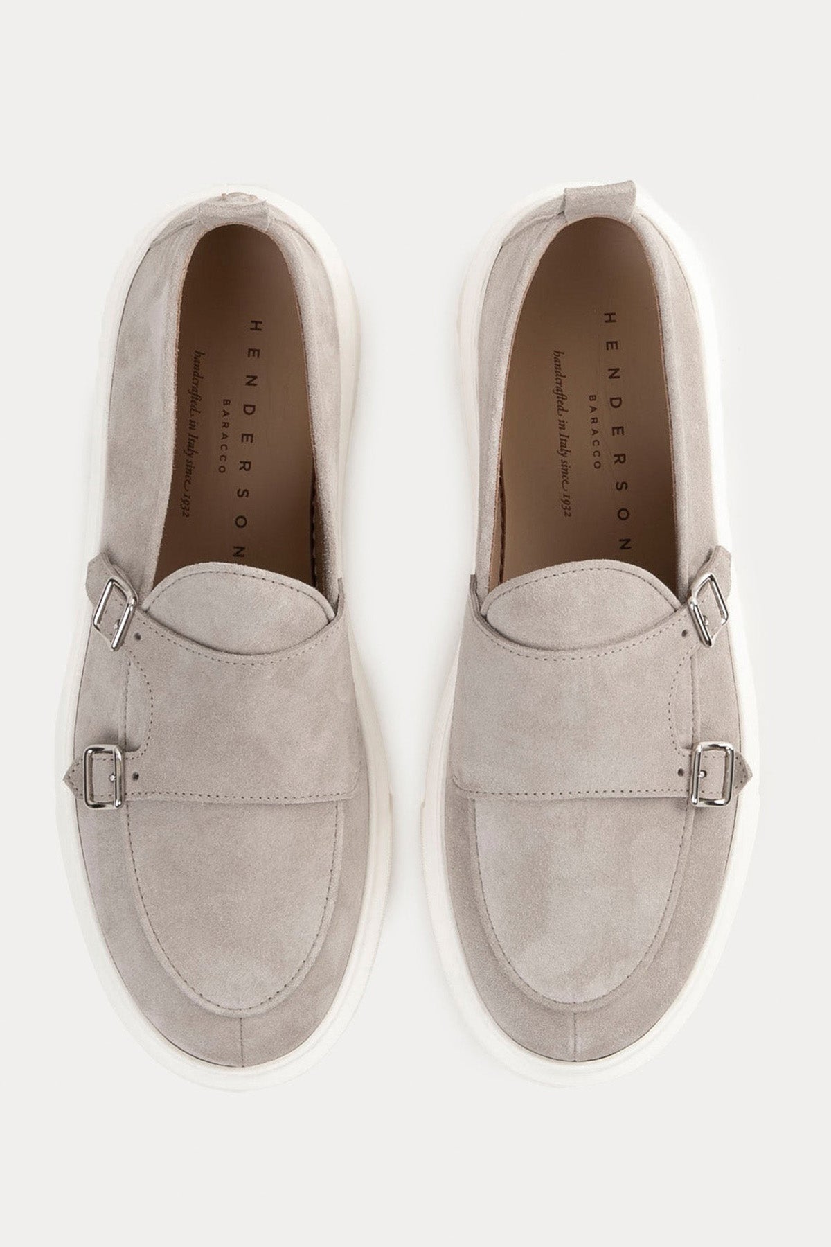 Henderson Tim Çift Tokalı Extralight Deri Monk Loafer Ayakkabı