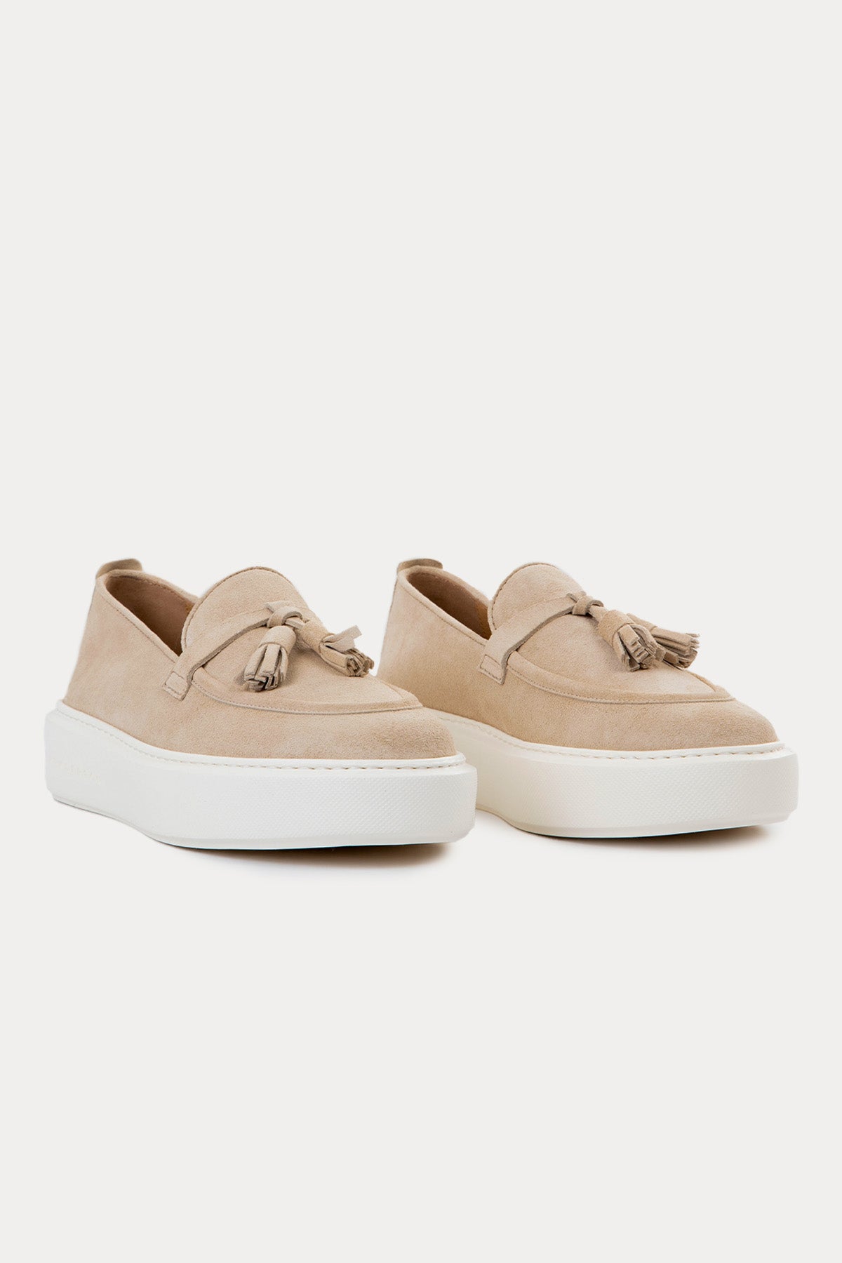 Henderson Sofia Püsküllü Süet Loafer Ayakkabı