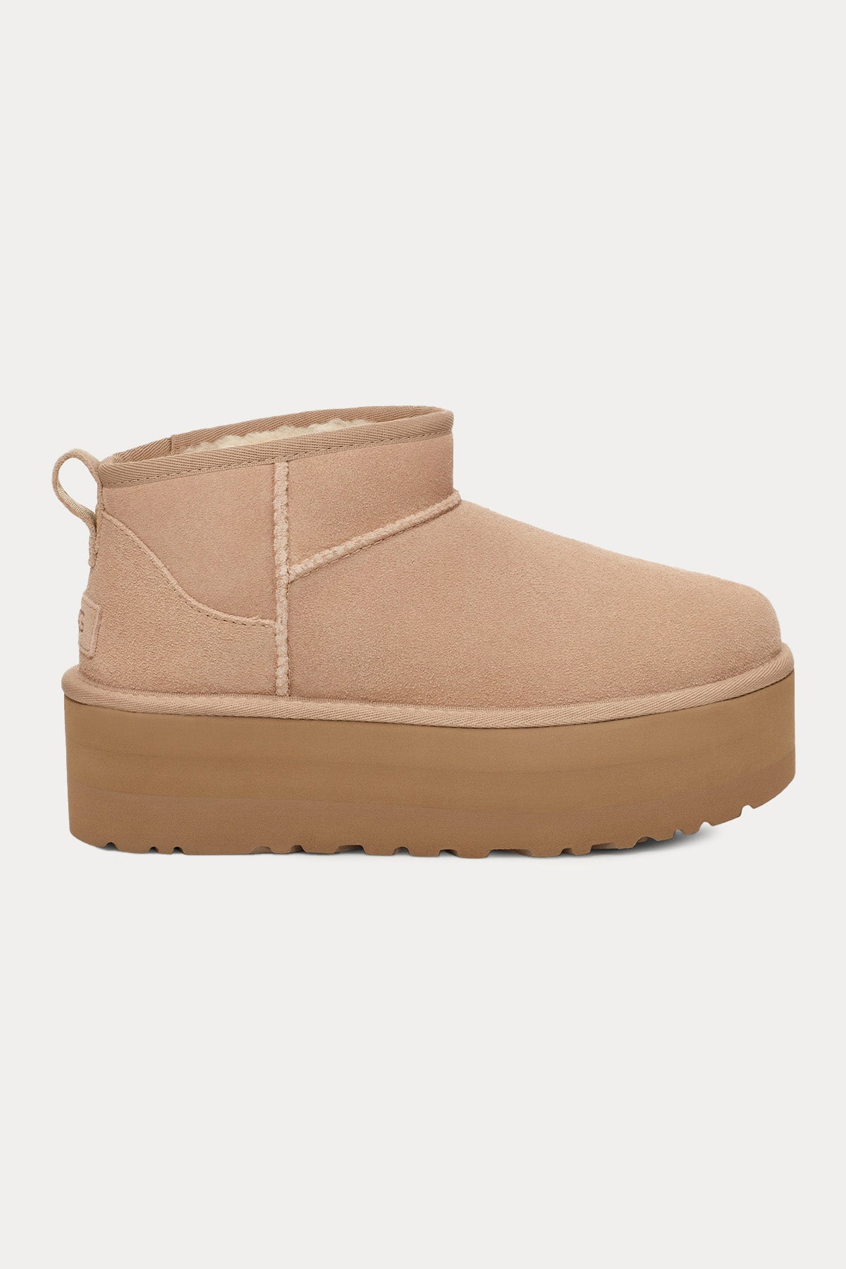 Ugg Classic Ultra Mini Platform İçi Kürklü Süet Bot