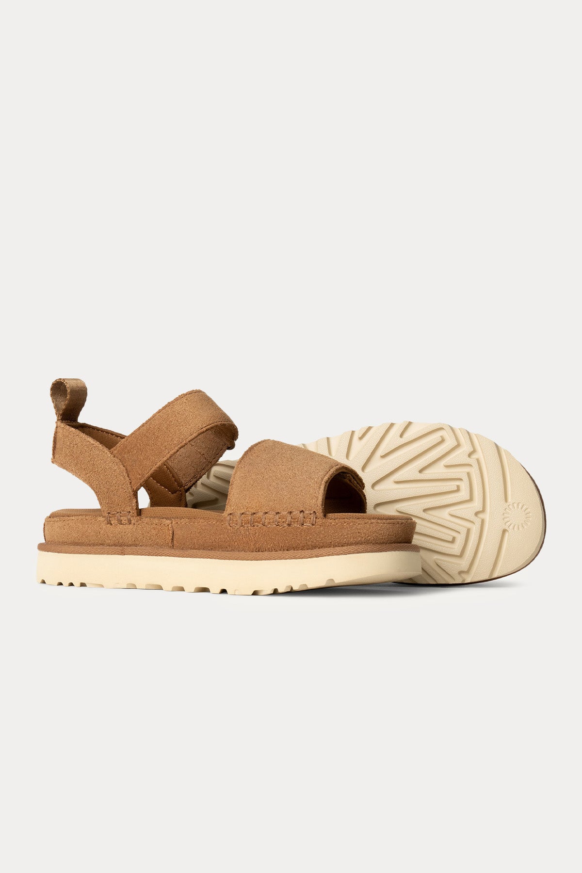 Ugg Chestnut Goldenstar Süet Sandalet