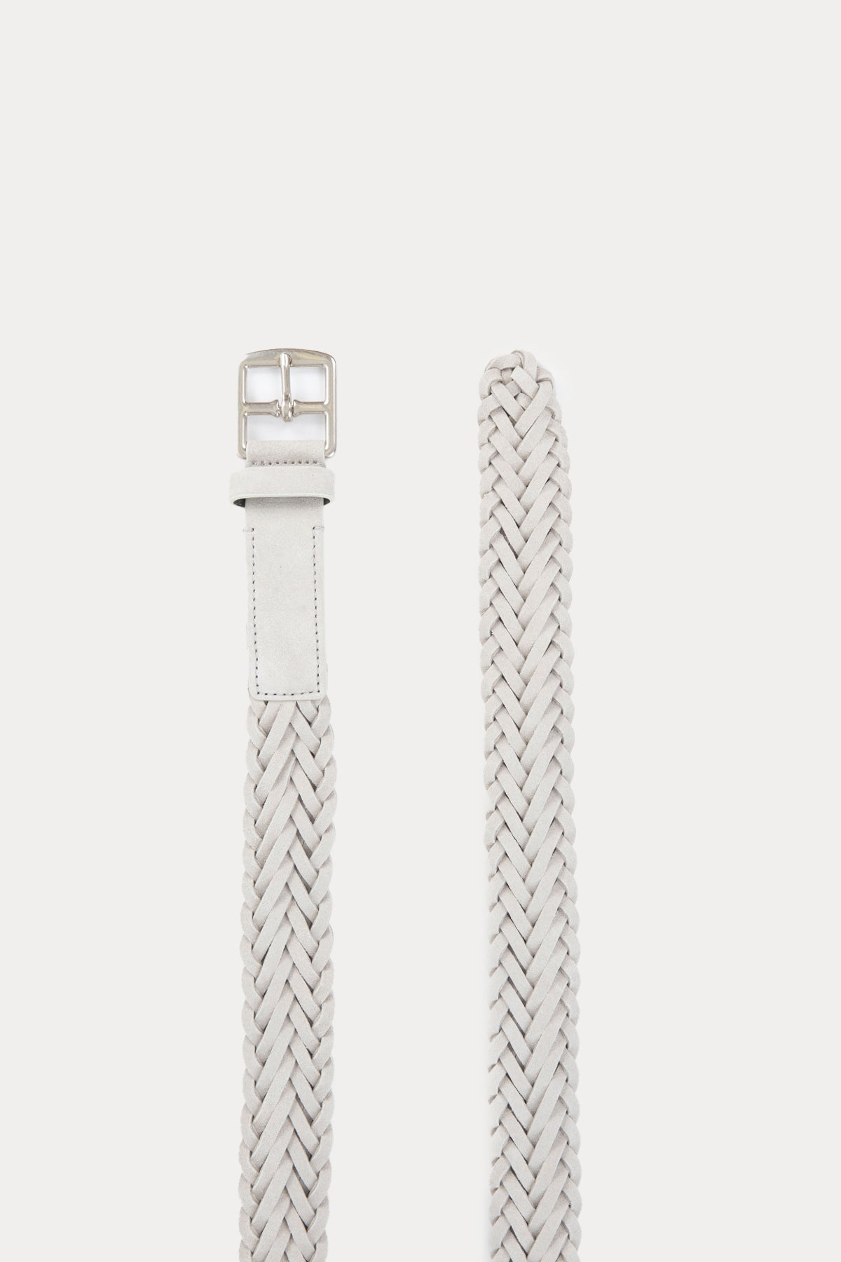 Officine Creative Strip Örgü Nubuk Kemer