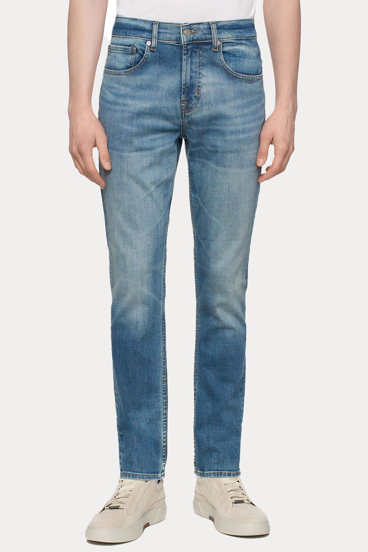 7 For All Mankind Slimmy Tapered Modern Slim Fit Jeans