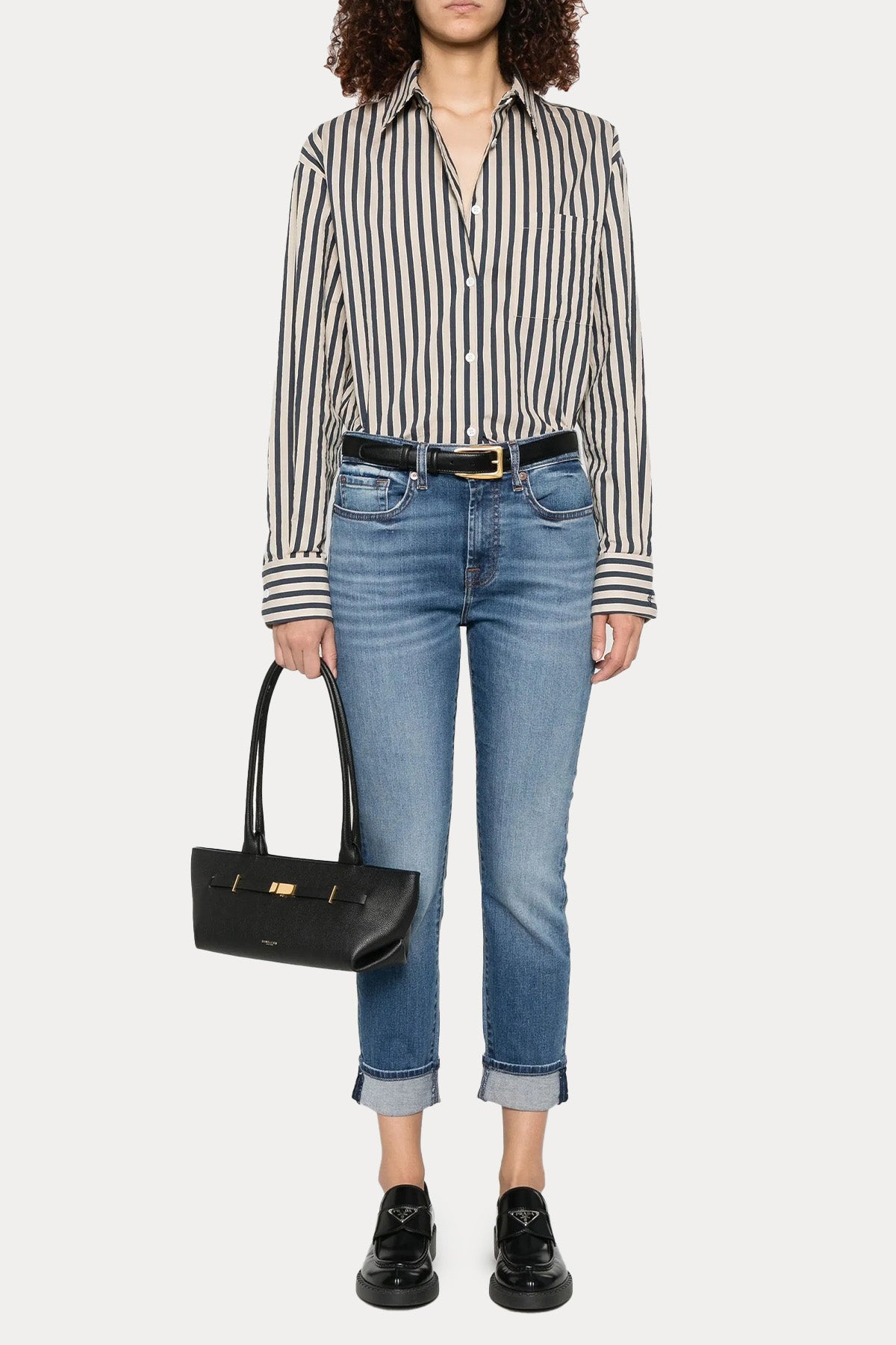 7 For All Mankind The Relaxed Skinny Girlfriend Fit Jeans