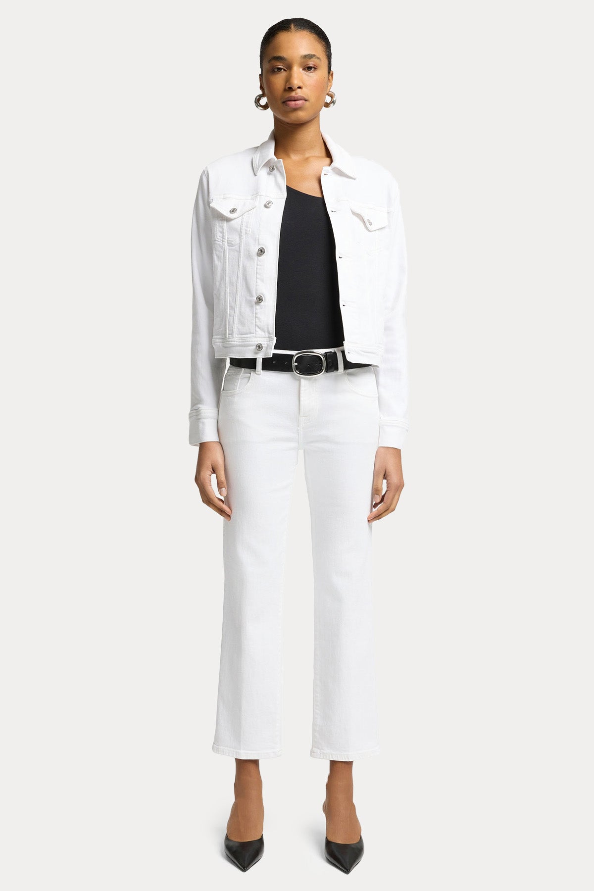 7 For All Mankind Relaxed Fit Denim Ceket