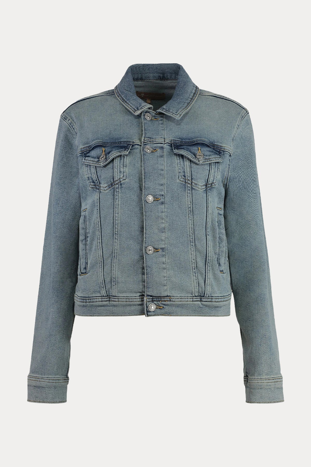 7 For All Mankind Relaxed Fit Denim Ceket