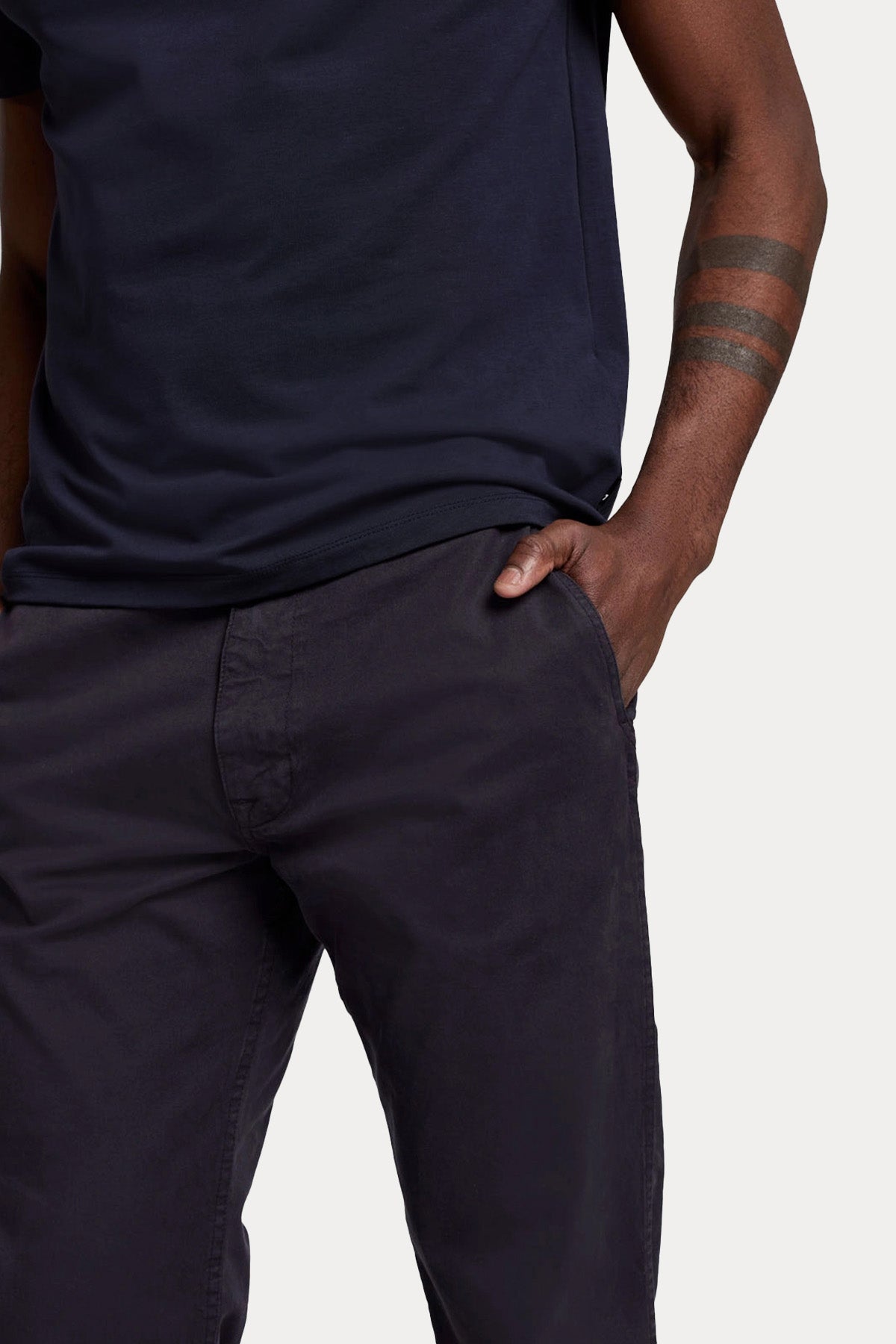 7 For All Mankind Yuvarlak Yaka Luxe Performance Streç T-shirt