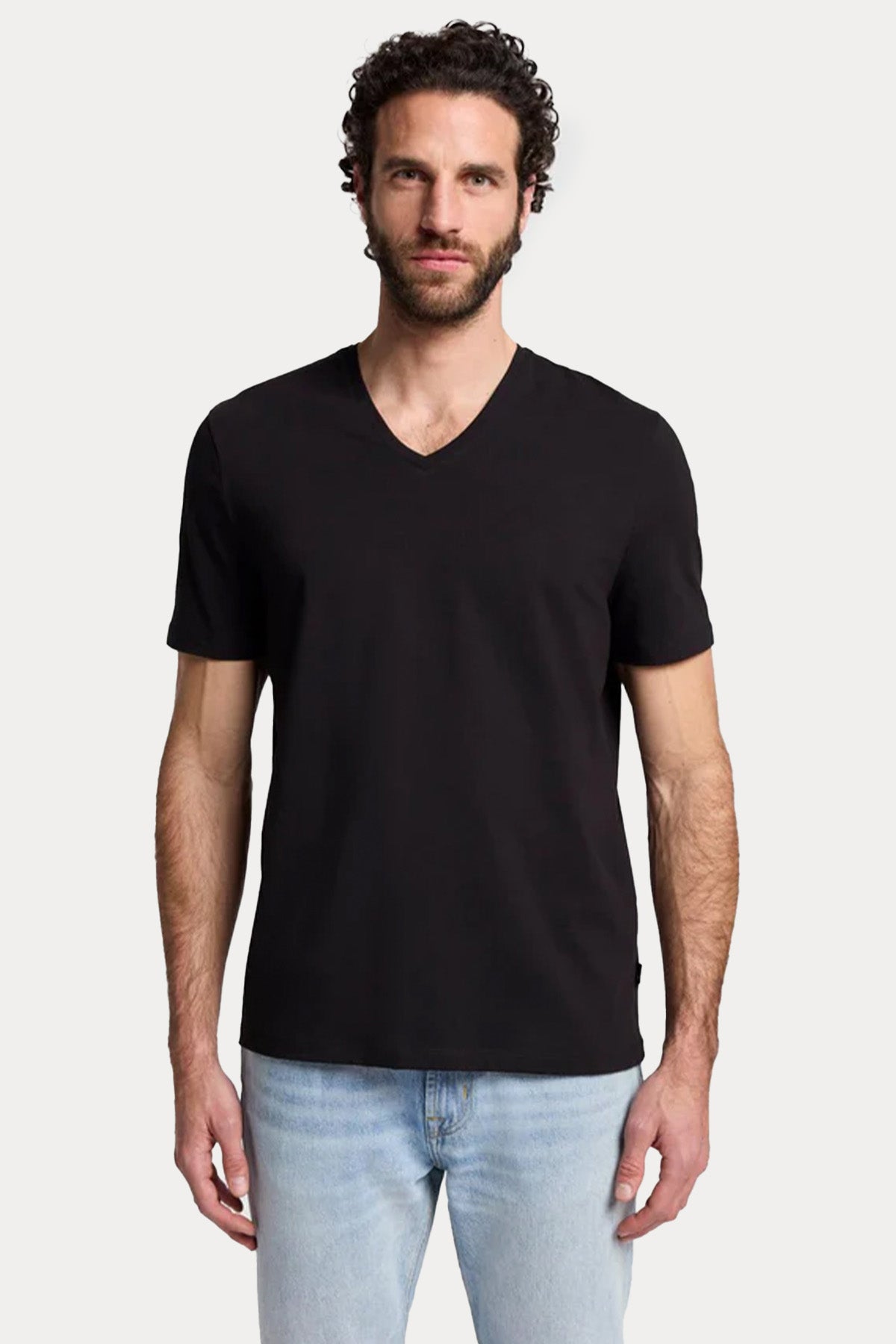 7 For All Mankind V Yaka Luxe Performance Streç T-shirt