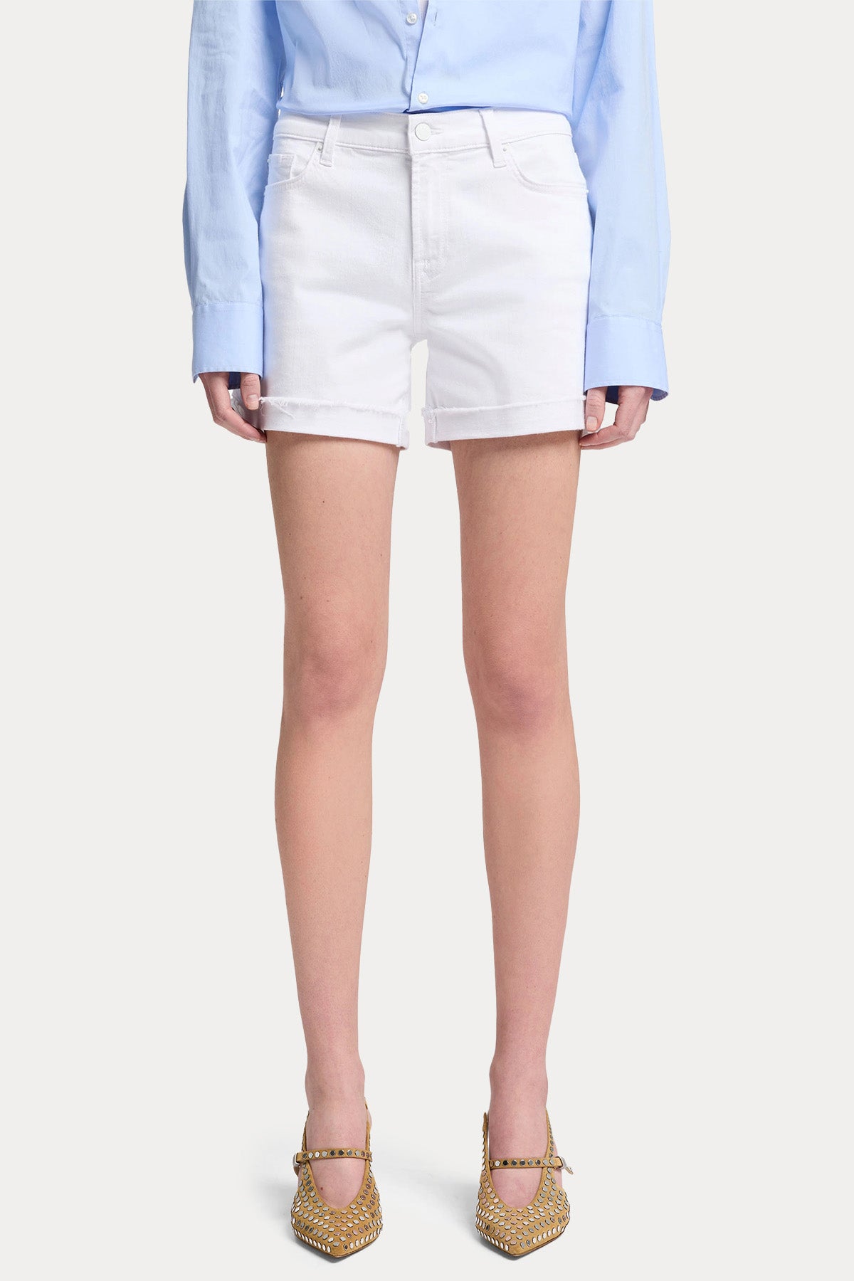 7 For All Mankind Slim Fit Denim Şort