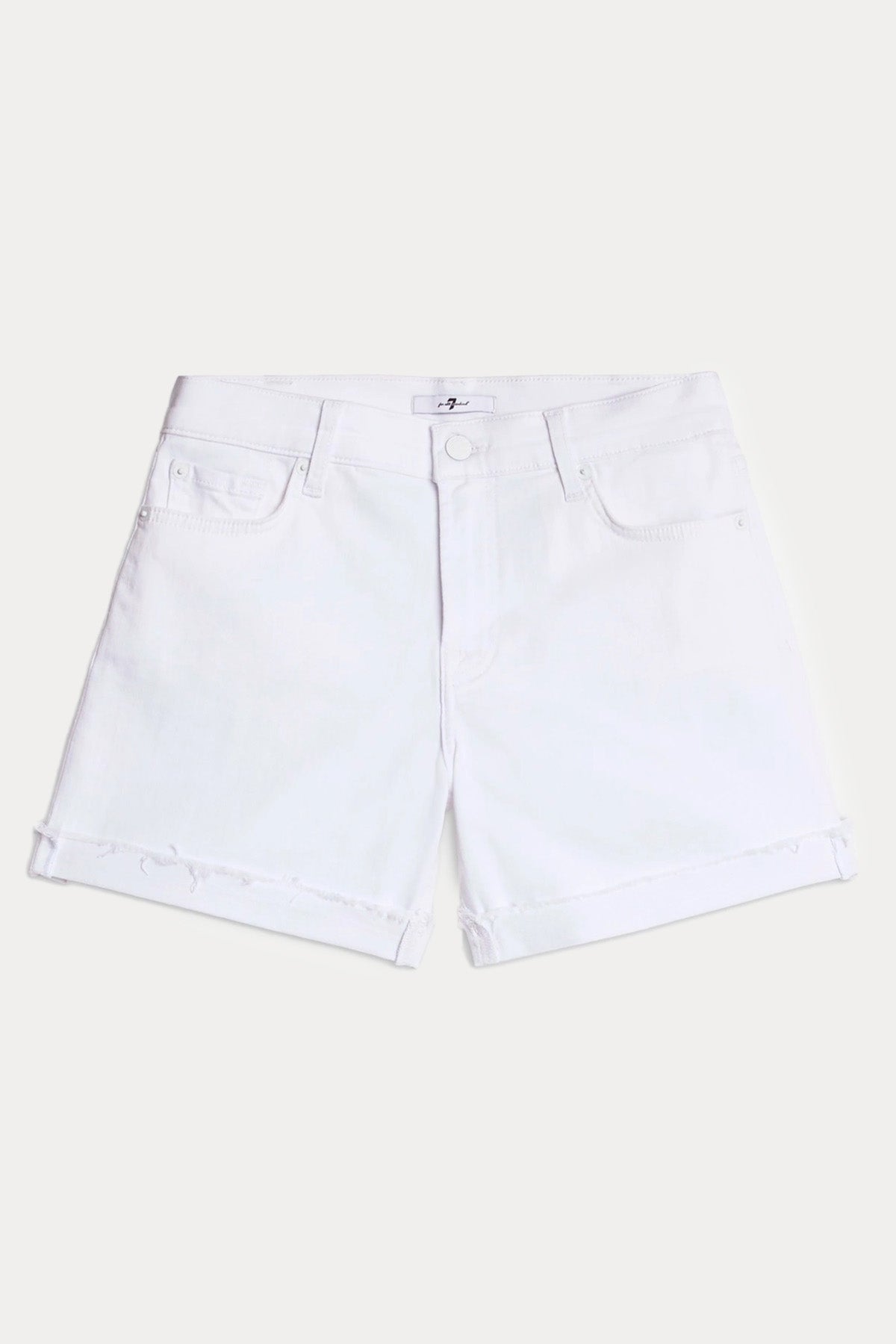 7 For All Mankind Slim Fit Denim Şort