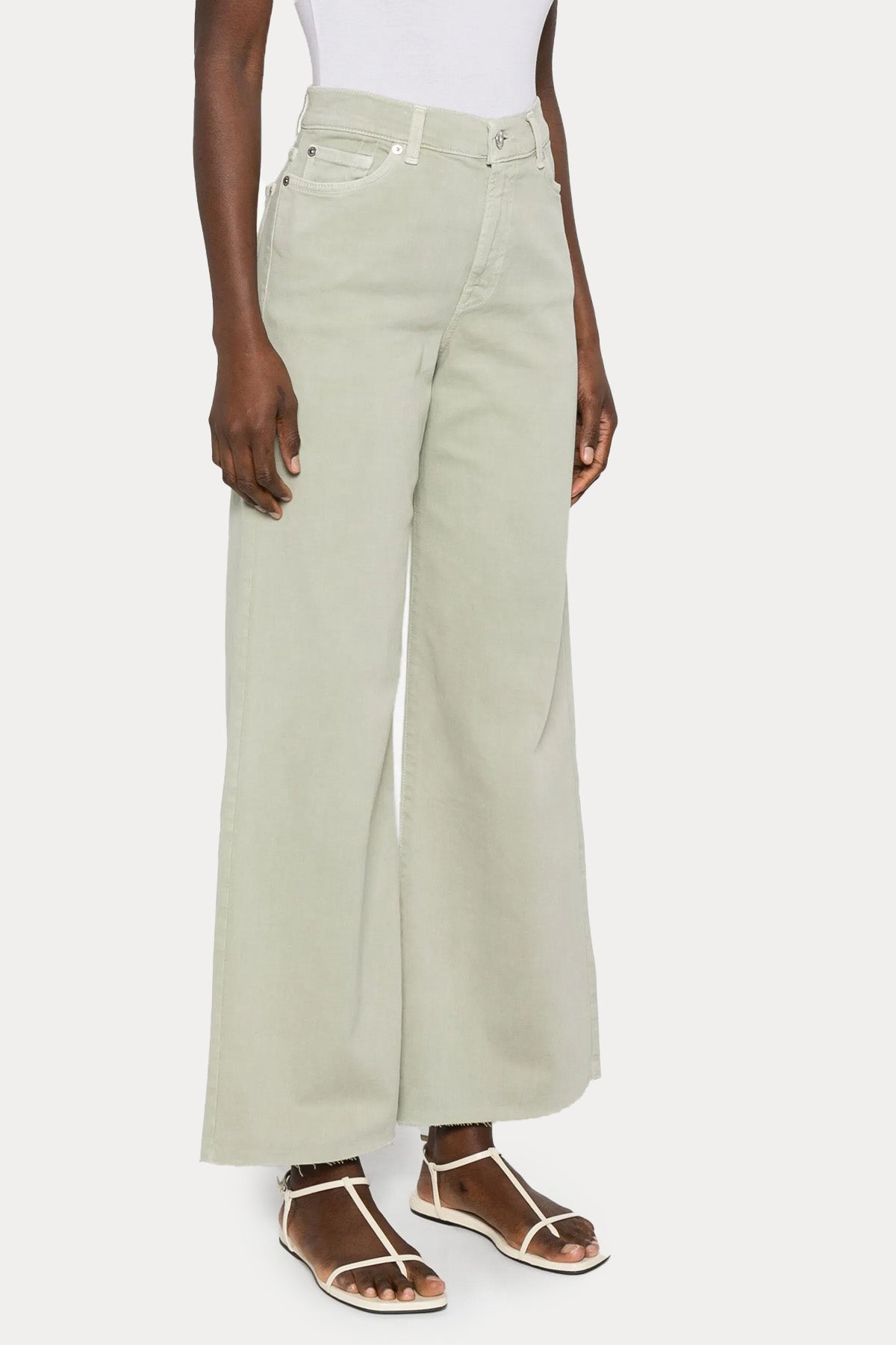 7 For All Mankind Lotta Cropped Relaxed Fit Jeans