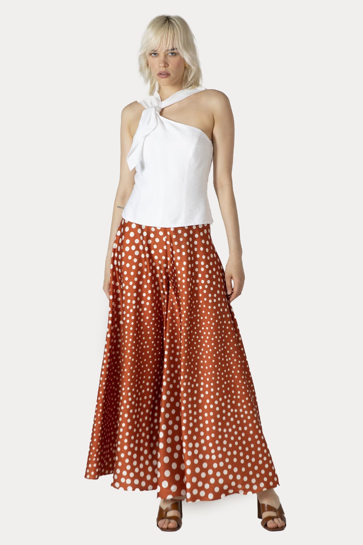 Hanita Yakadan Bağlamalı Bluz