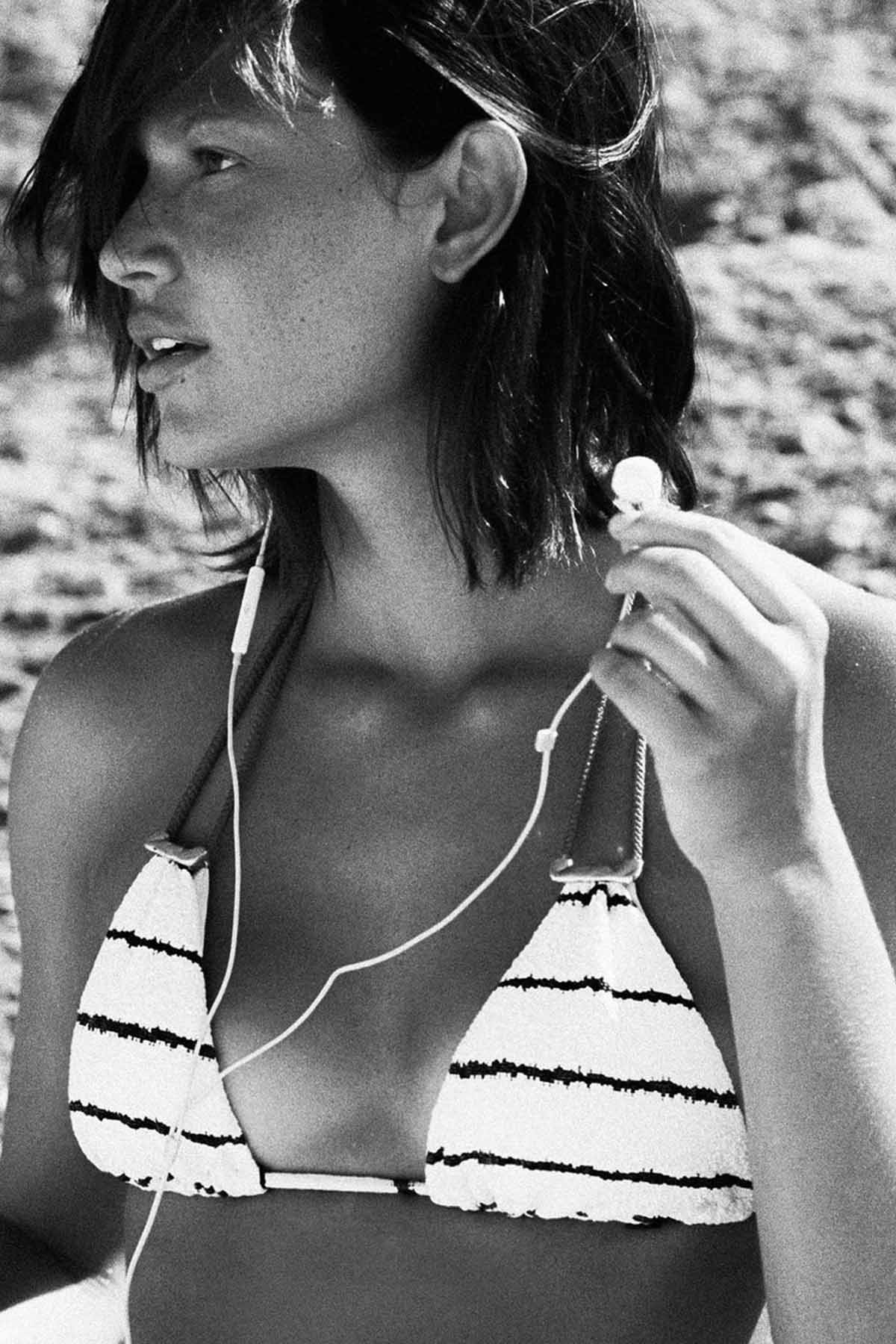 Vix Firenze Debbie Boyundan Bağlamalı Çizgili Bikini-Bikini-Libas
