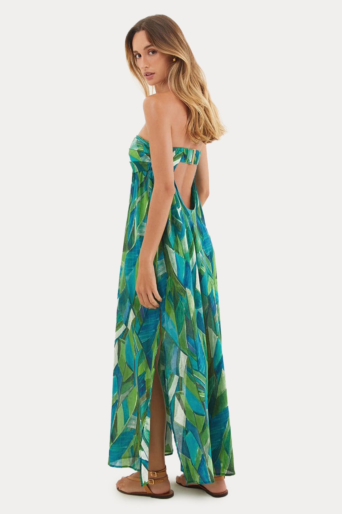 Vix Davina Straplez Maxi Elbise