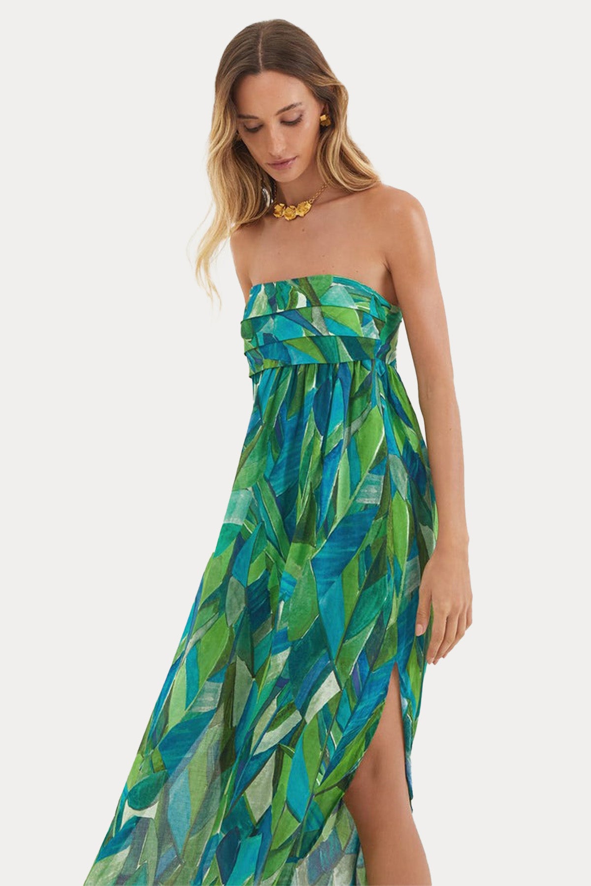 Vix Davina Straplez Maxi Elbise