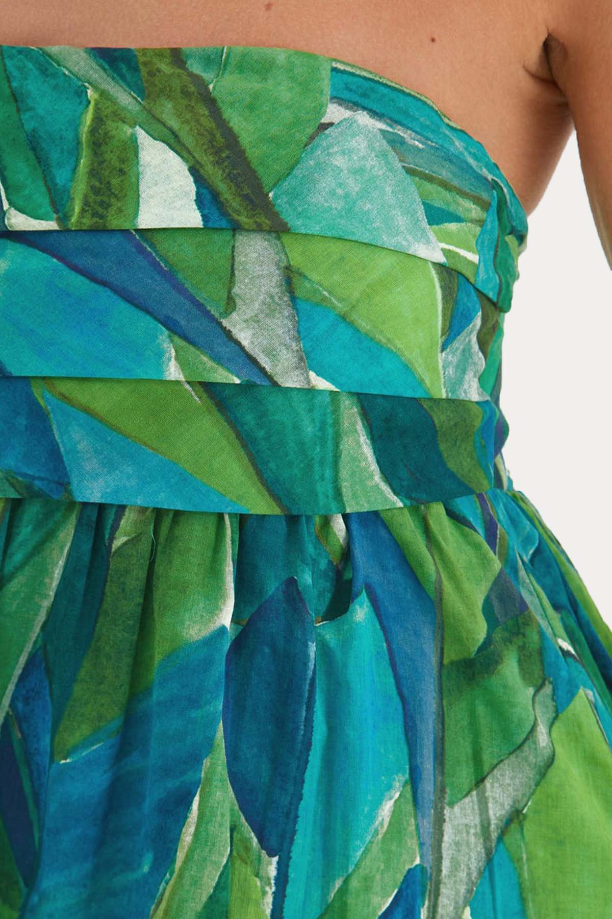 Vix Davina Straplez Maxi Elbise