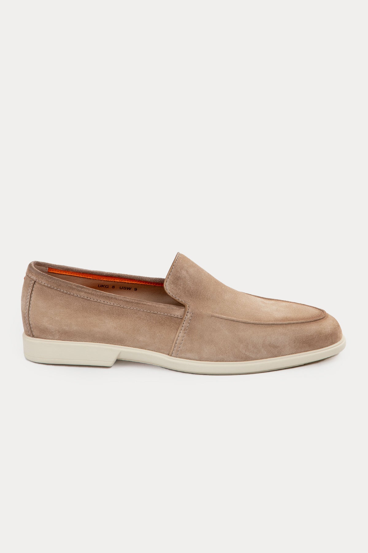 Santoni Süet Loafer Ayakkabı