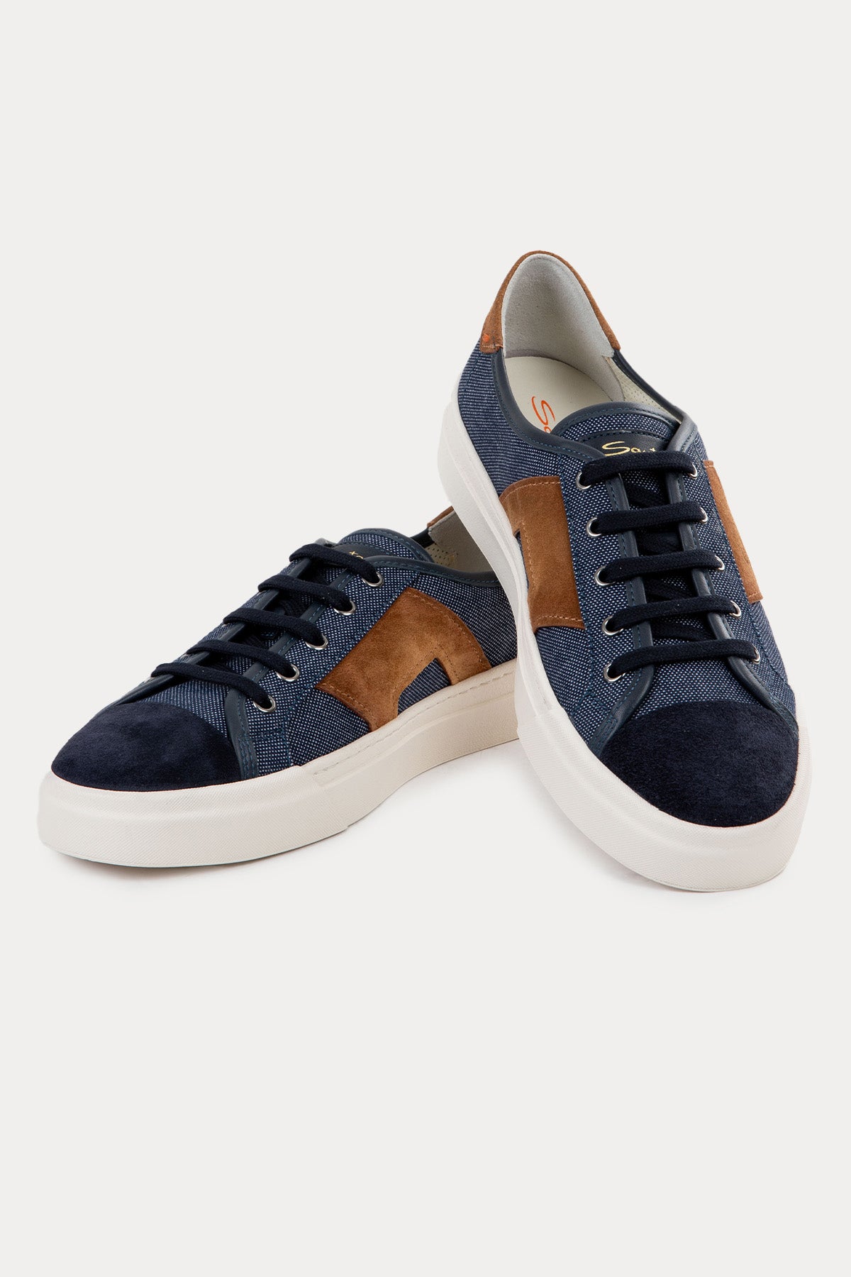 Santoni Double Buckle Sneaker Ayakkabı