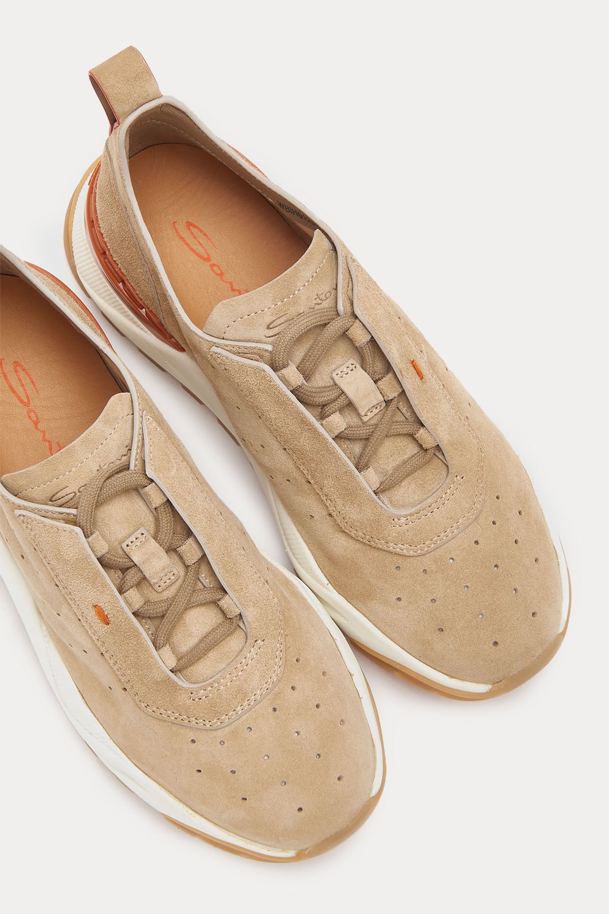 Santoni Süet Sneaker Ayakkabı