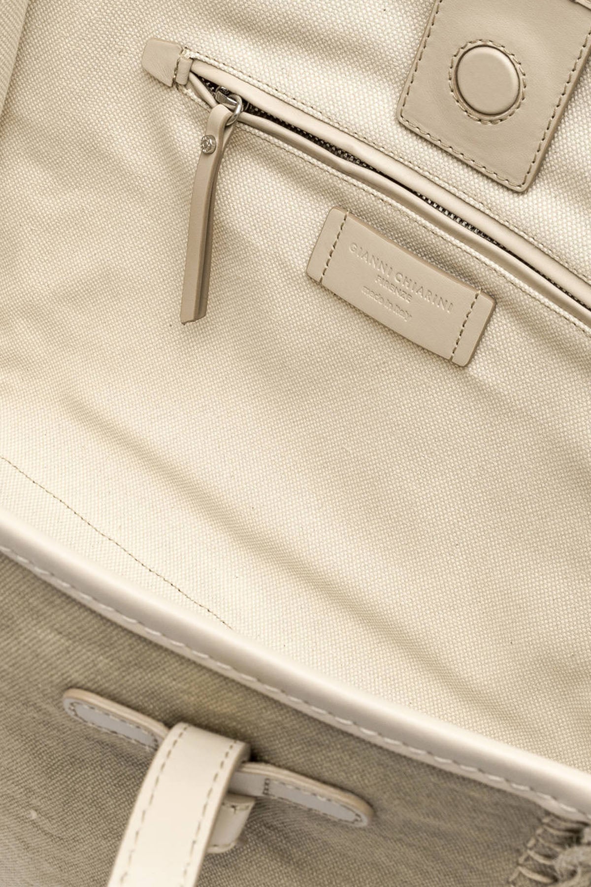 Gianni Chiarini Marcella Kanvas Kumaş Shopping Bag Çanta-Çanta-Libas