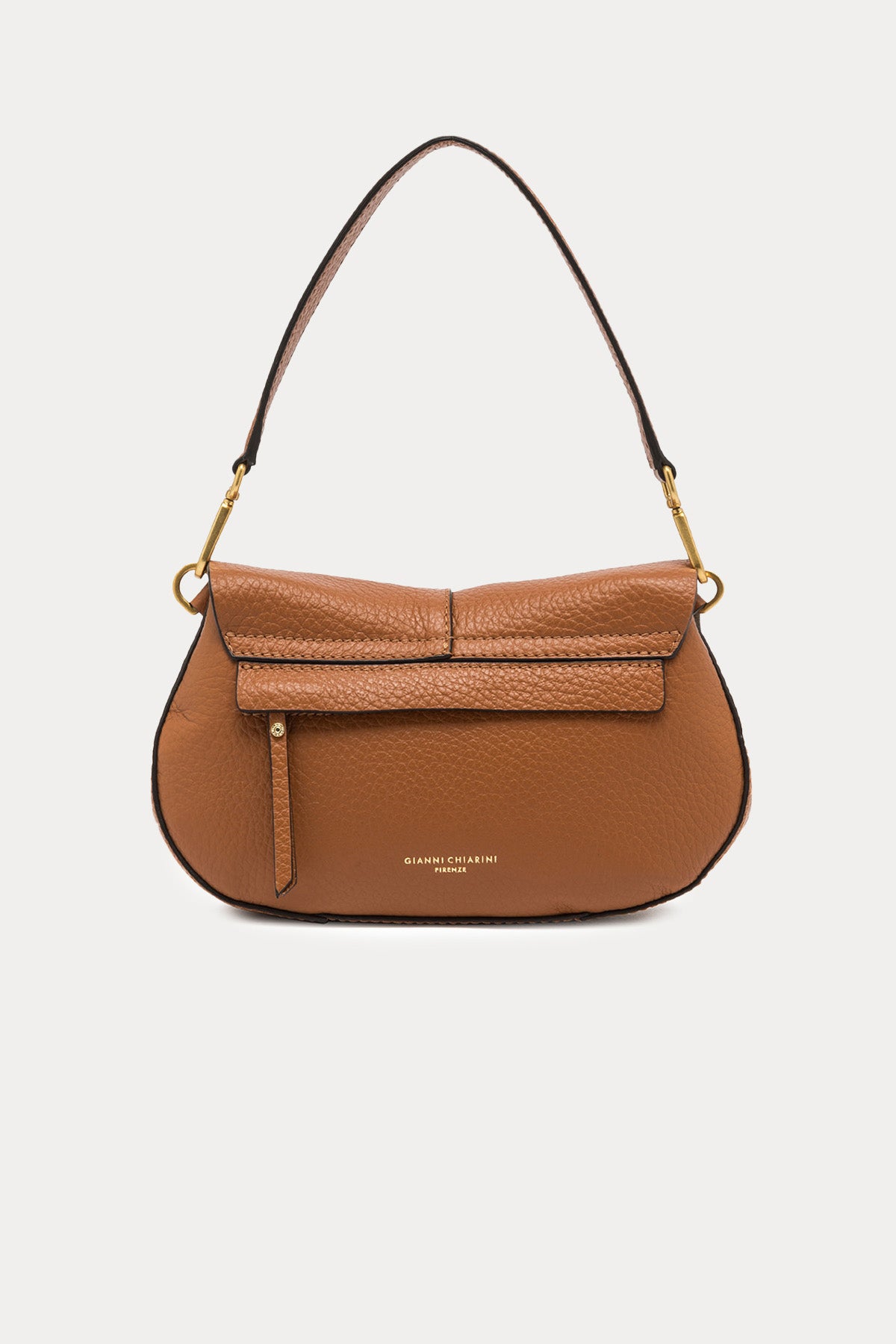 Gianni Chiarini Helena Round Geniş Askılı Deri Omuz Çantası