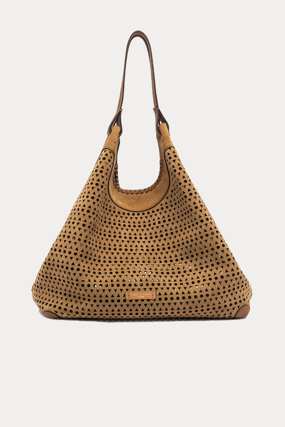 Gianni Chiarini Dua Nubuk Deri Shopping Bag Çanta