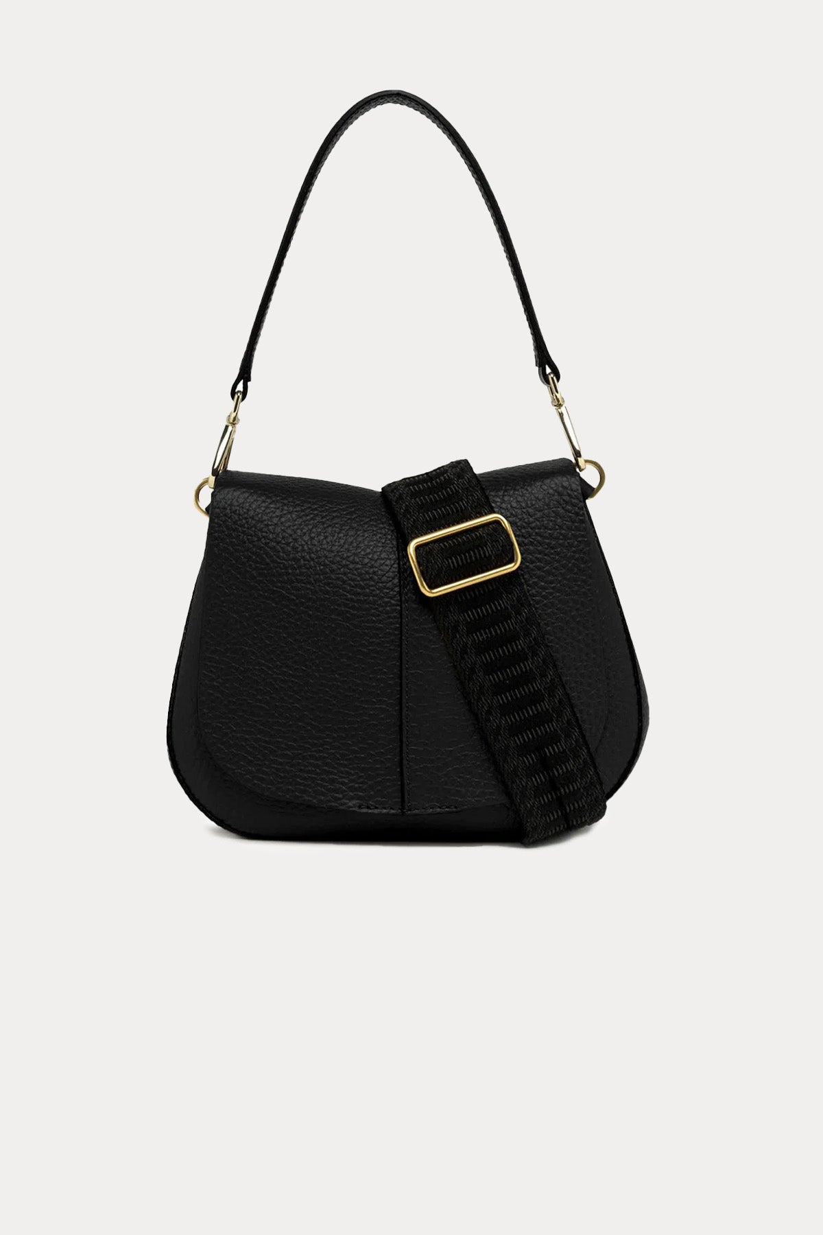 Gianni Chiarini Helena Round Geniş Askılı Deri Omuz Çantası