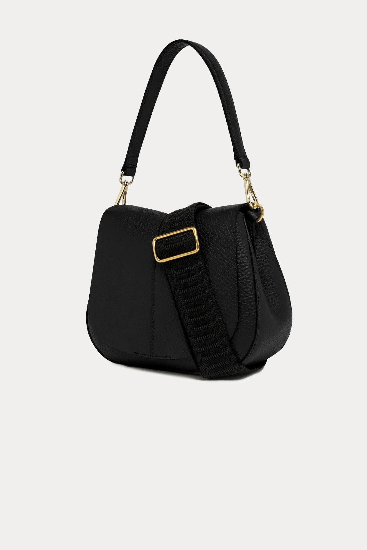 Gianni Chiarini Helena Round Geniş Askılı Deri Omuz Çantası