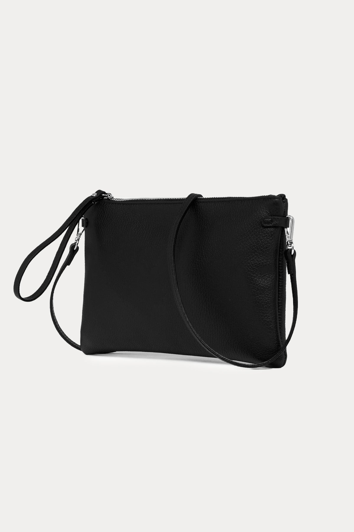 Gianni Chiarini Hermy Parlak Deri Clutch Çanta