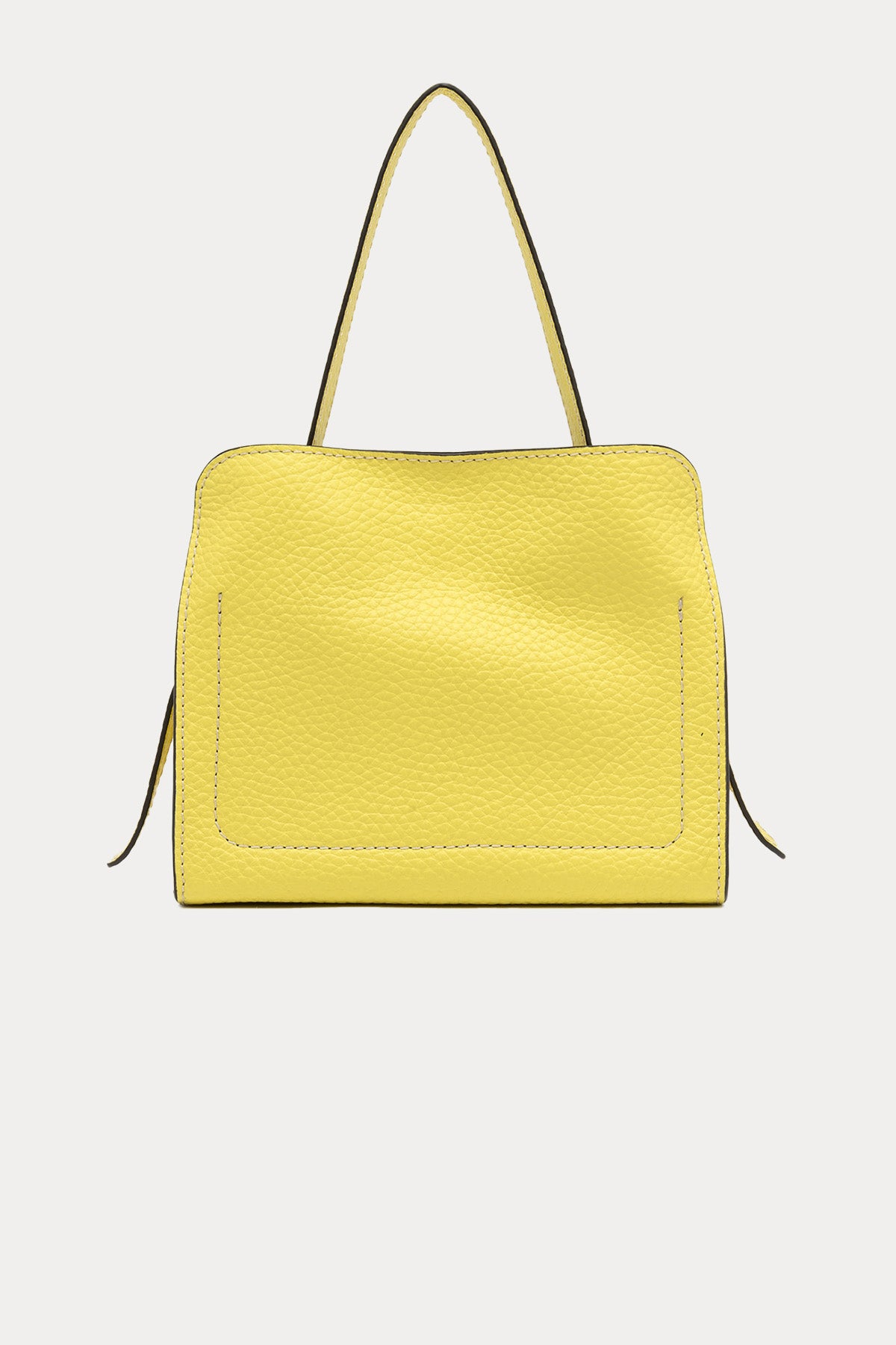 Gianni Chiarini Asia Kanvas Kumaş İç Çantalı Deri Omuz Çantası