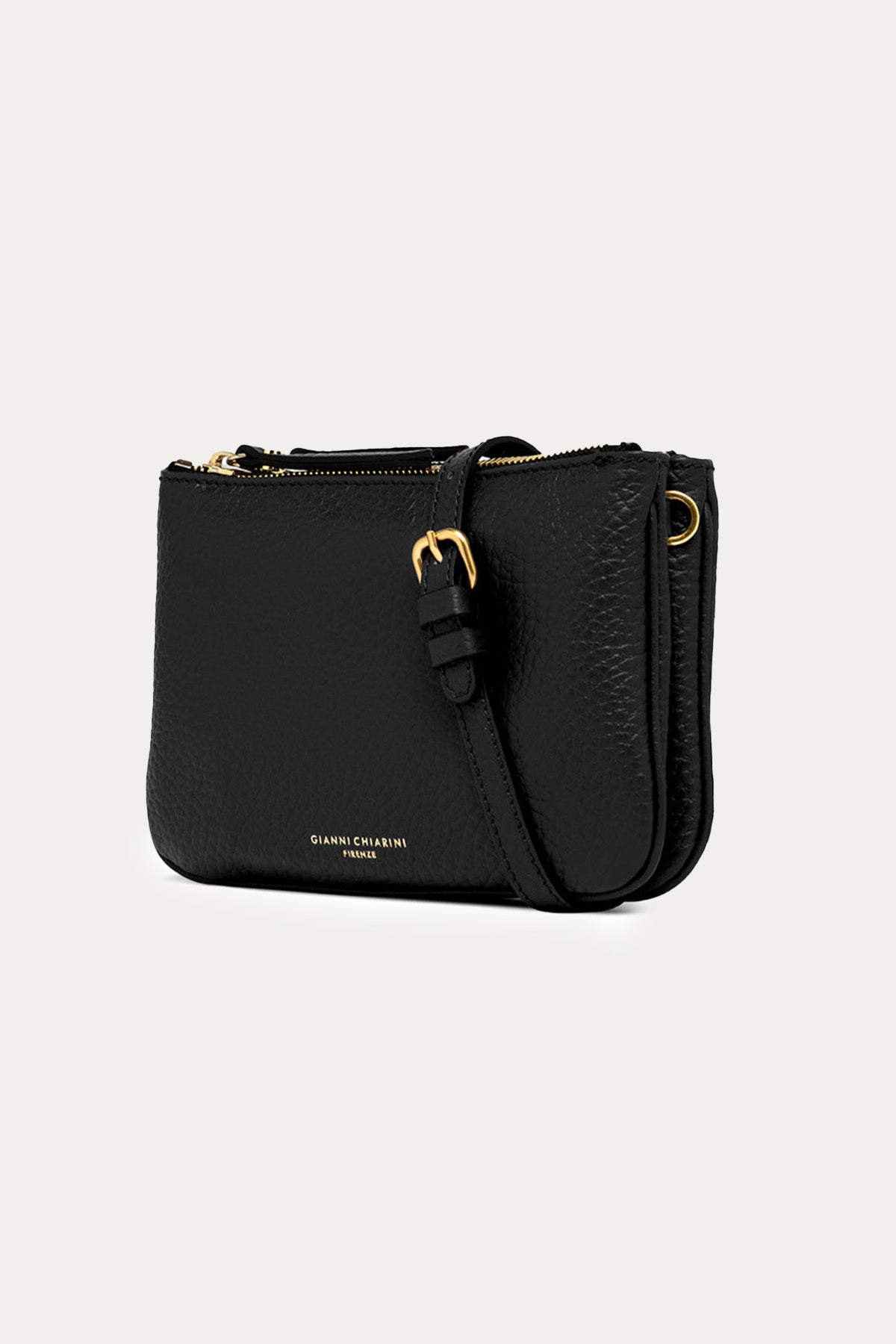 Gianni Chiarini Frida Çift Bölmeli Deri Omuz Çantası