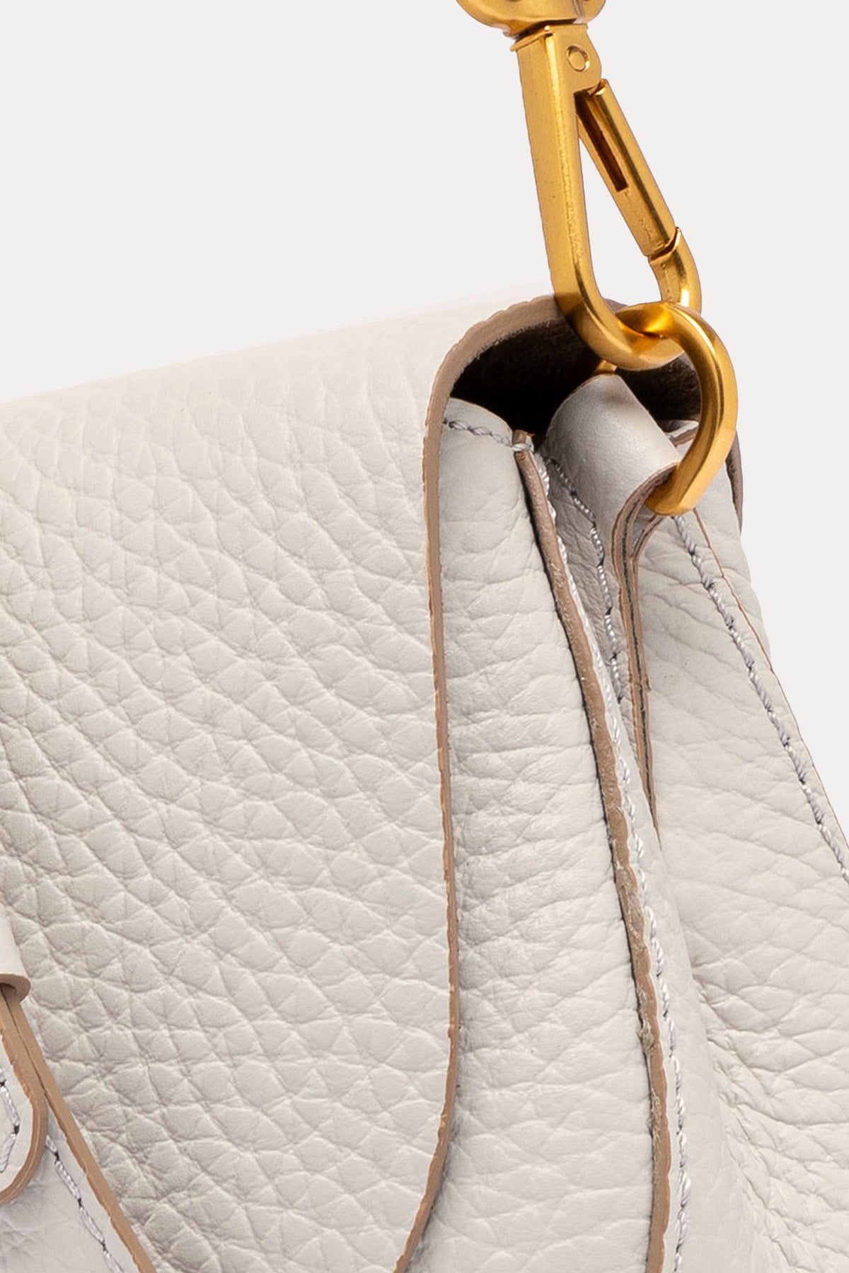 Gianni Chiarini Helena Round Geniş Askılı Deri Omuz Çantası